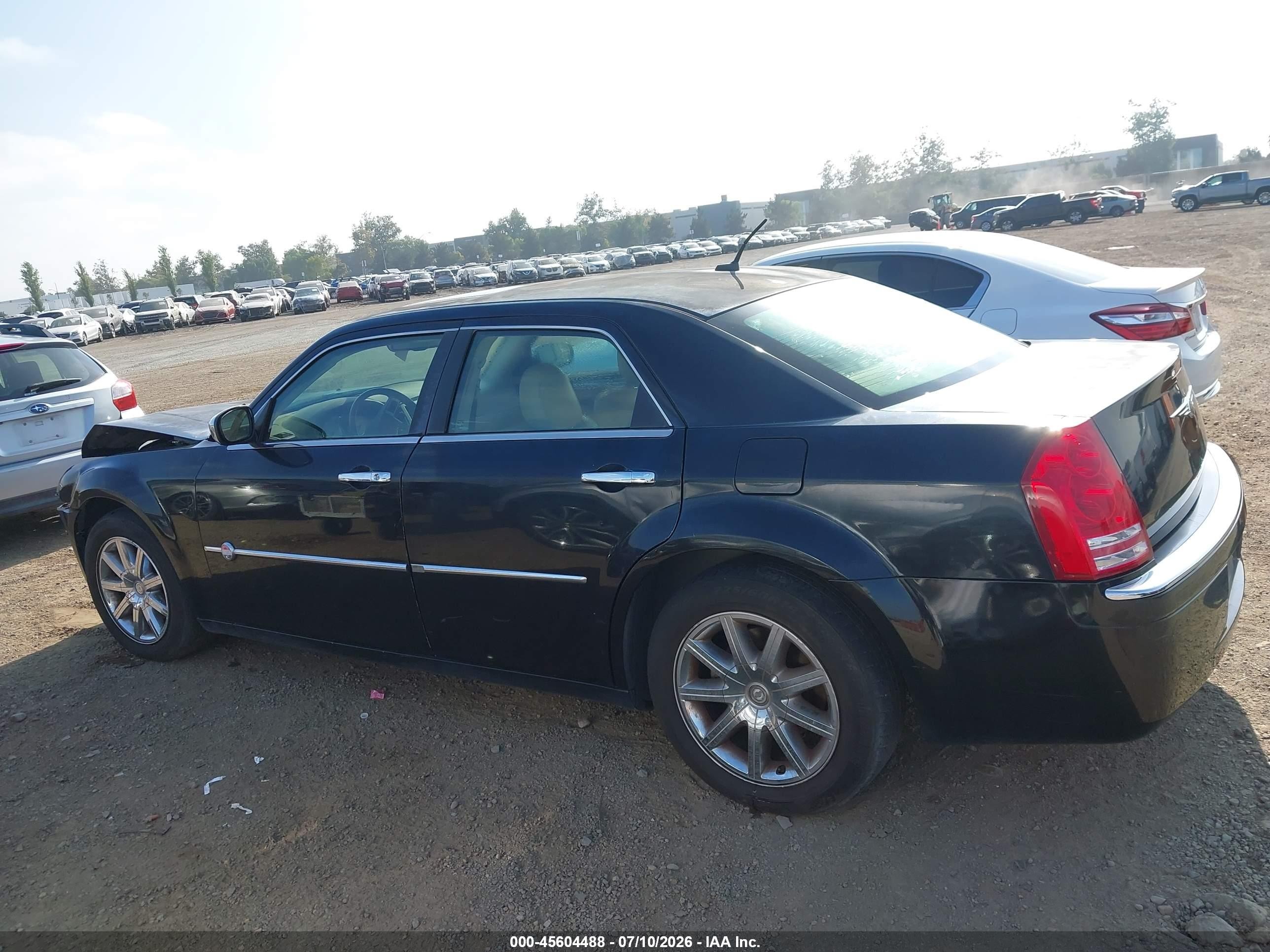 2008 Chrysler 300c Hemi Black vin: 2C3LA63H48H287028