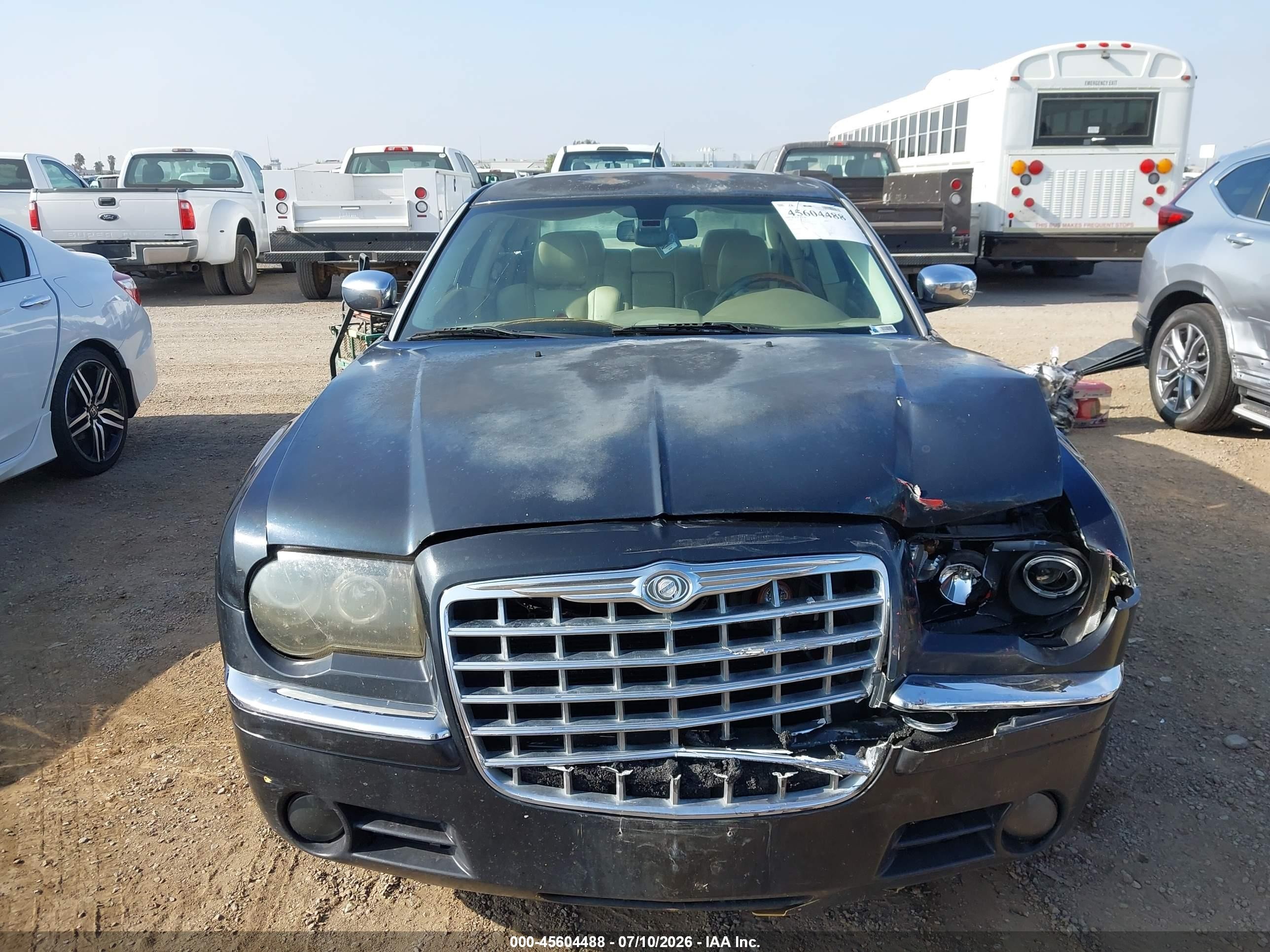 2008 Chrysler 300c Hemi Black vin: 2C3LA63H48H287028