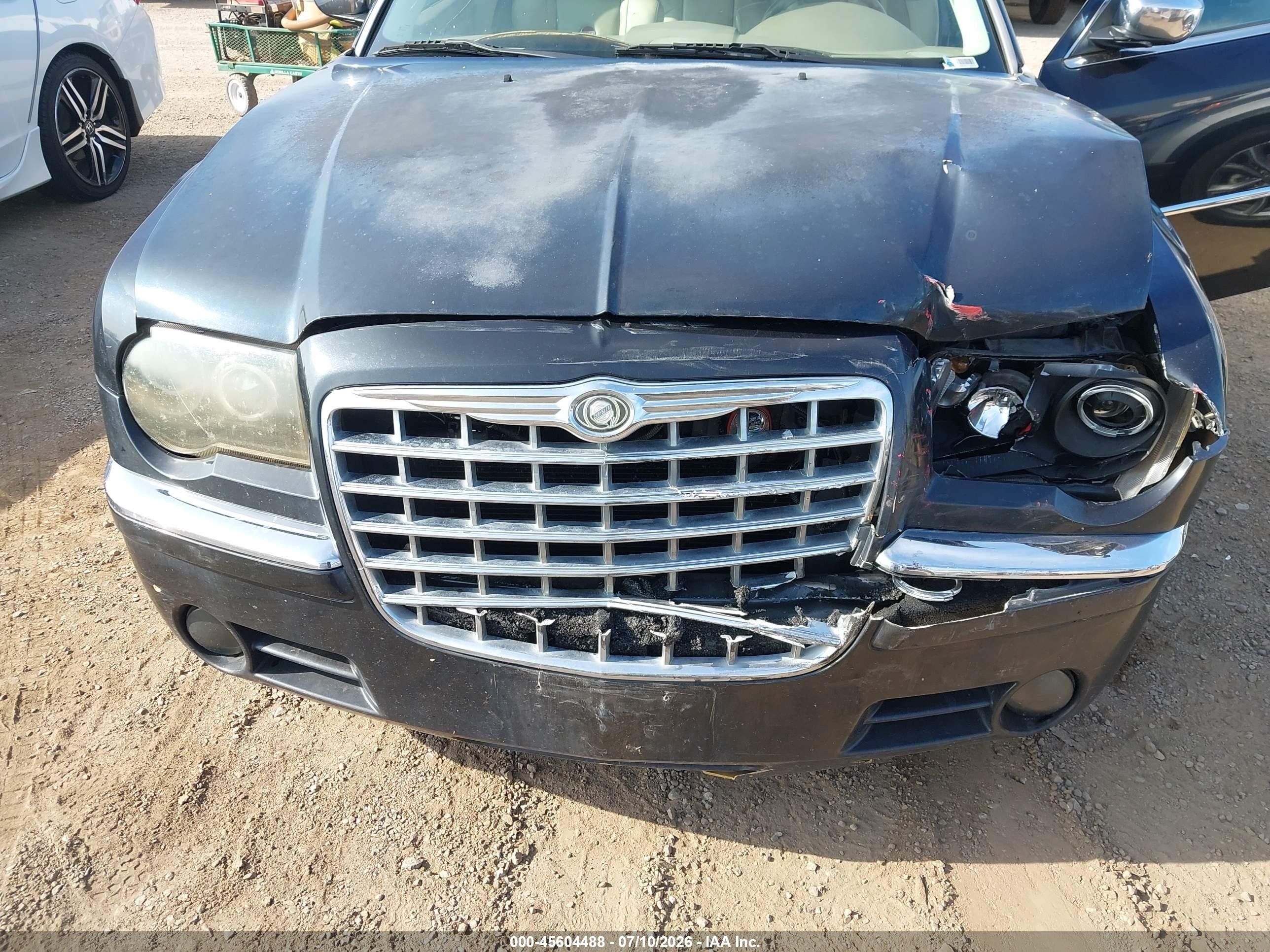 2008 Chrysler 300c Hemi Black vin: 2C3LA63H48H287028