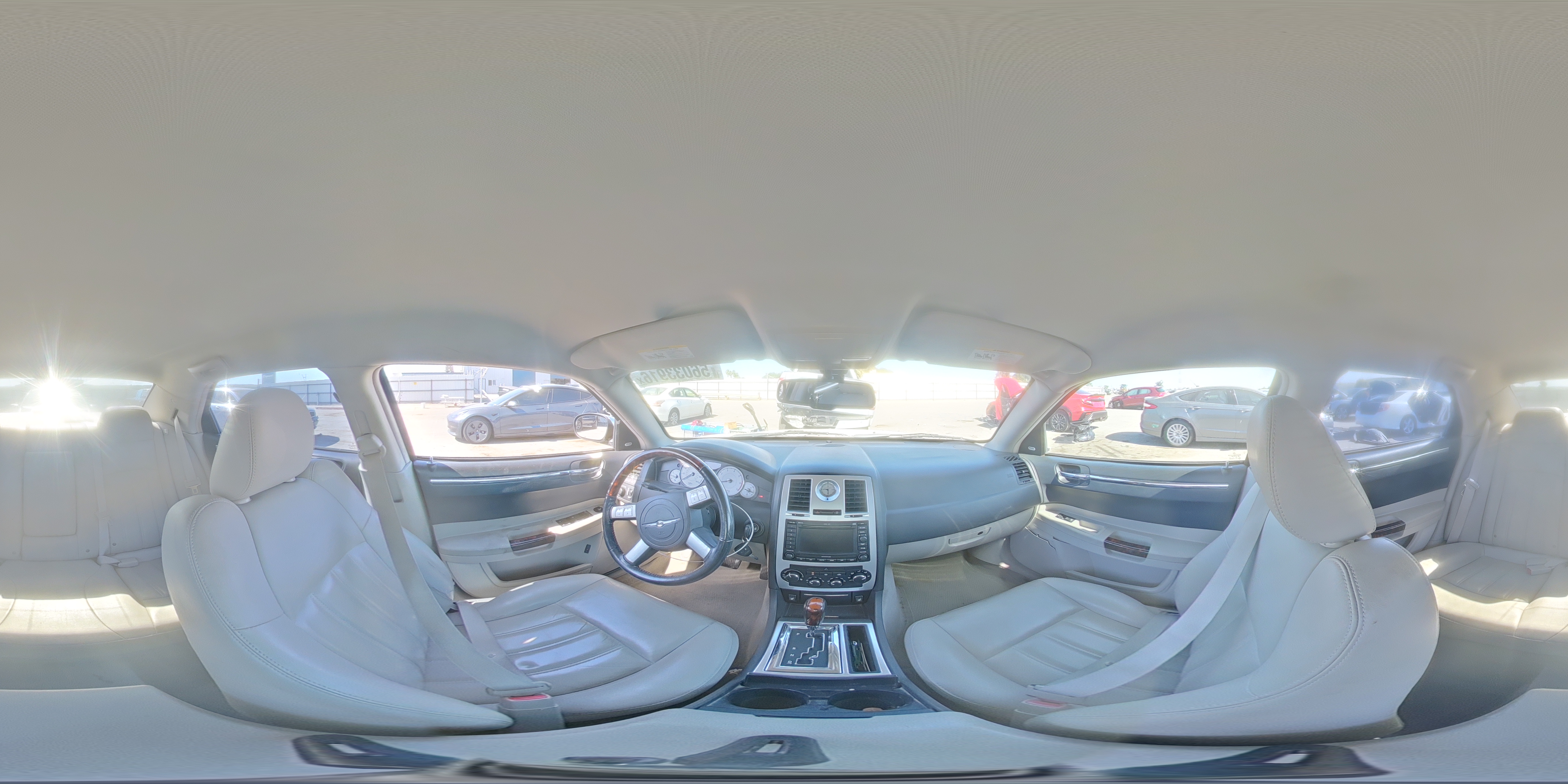 2006 Chrysler 300c White vin: 2C3LA63H56H439492