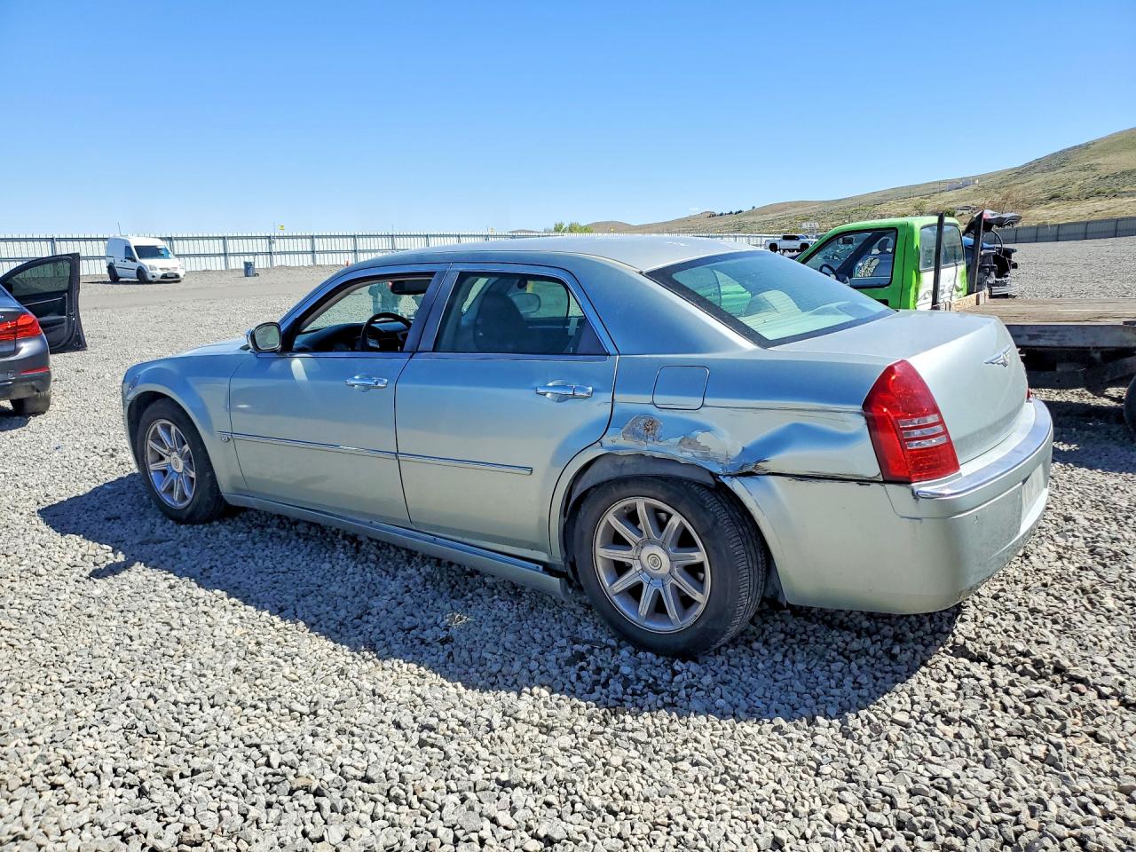 2006 Chrysler 300c Зеленый vin: 2C3LA63H66H159323