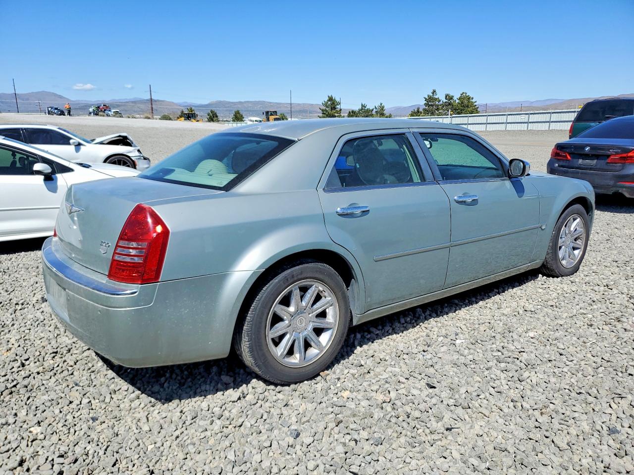 2006 Chrysler 300c Зеленый vin: 2C3LA63H66H159323