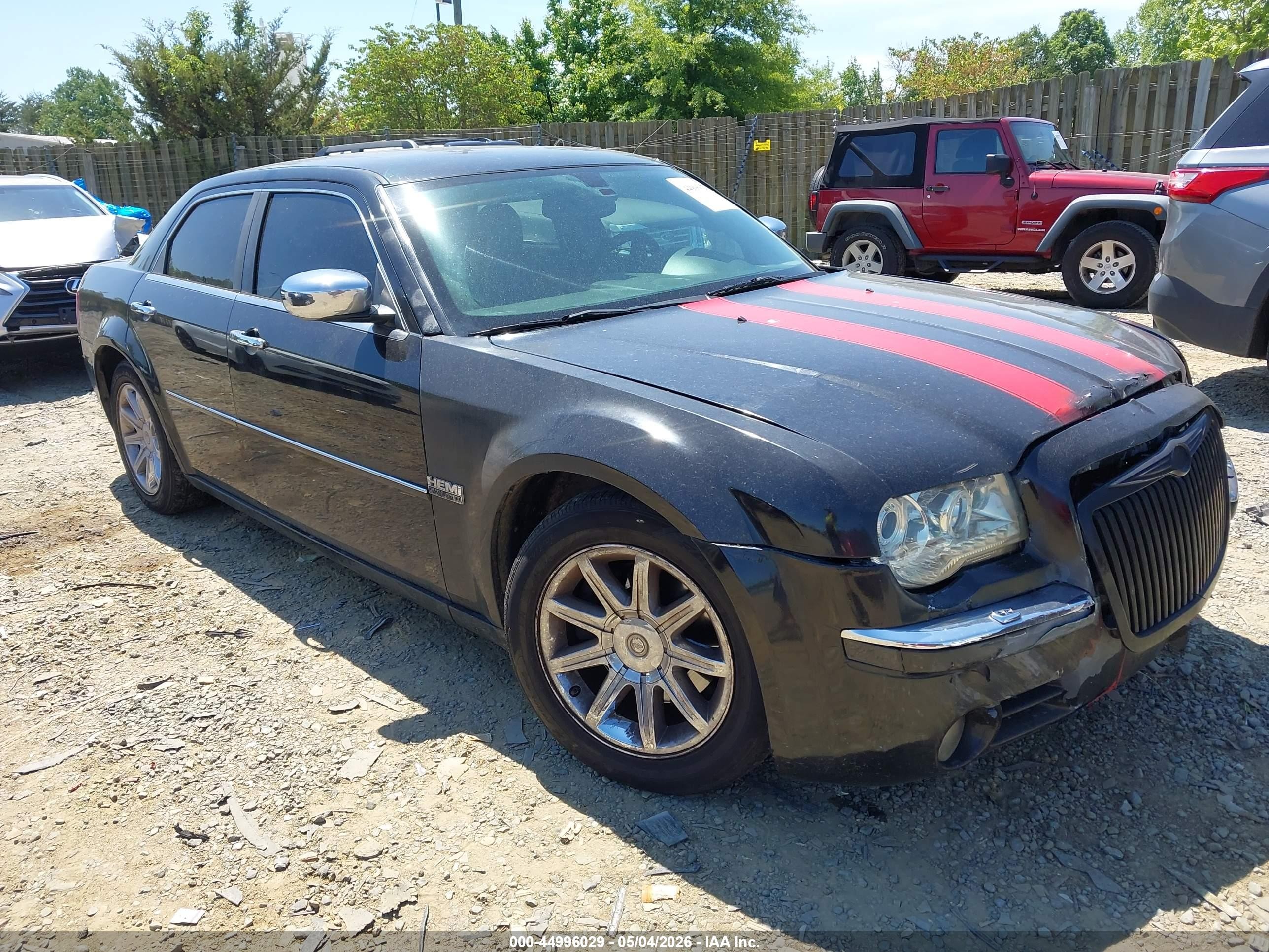 2006 Chrysler 300c   Black vin: 2C3LA63H66H365001