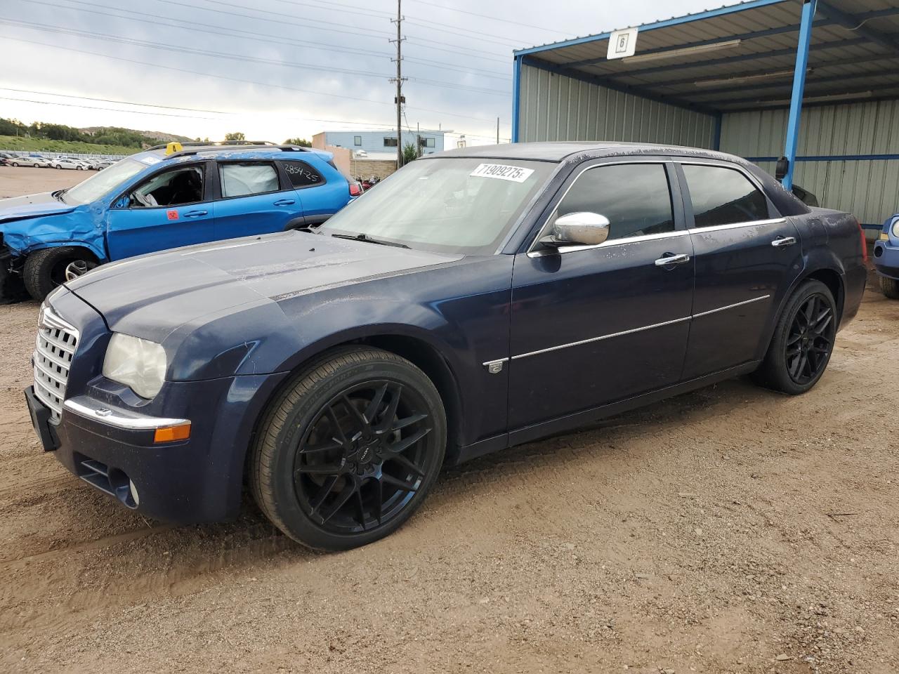 2006 Chrysler 300c Blue vin: 2C3LA63H66H365516