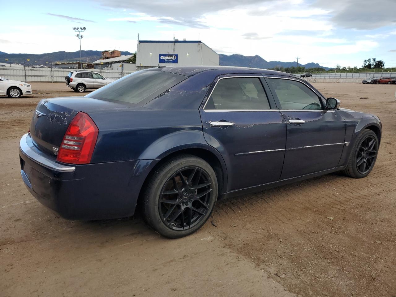 2006 Chrysler 300c Blue vin: 2C3LA63H66H365516