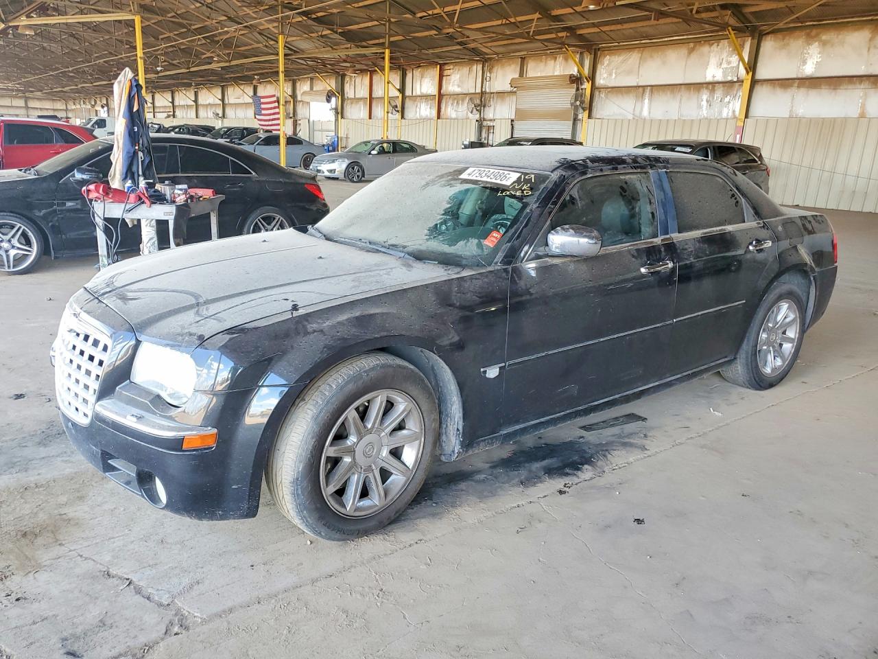2006 Chrysler 300c Black vin: 2C3LA63H76H239519