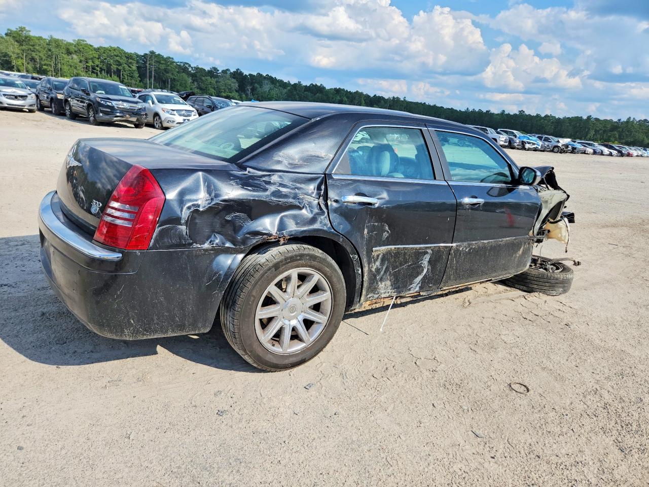 2006 Chrysler 300c Black vin: 2C3LA63H76H274612
