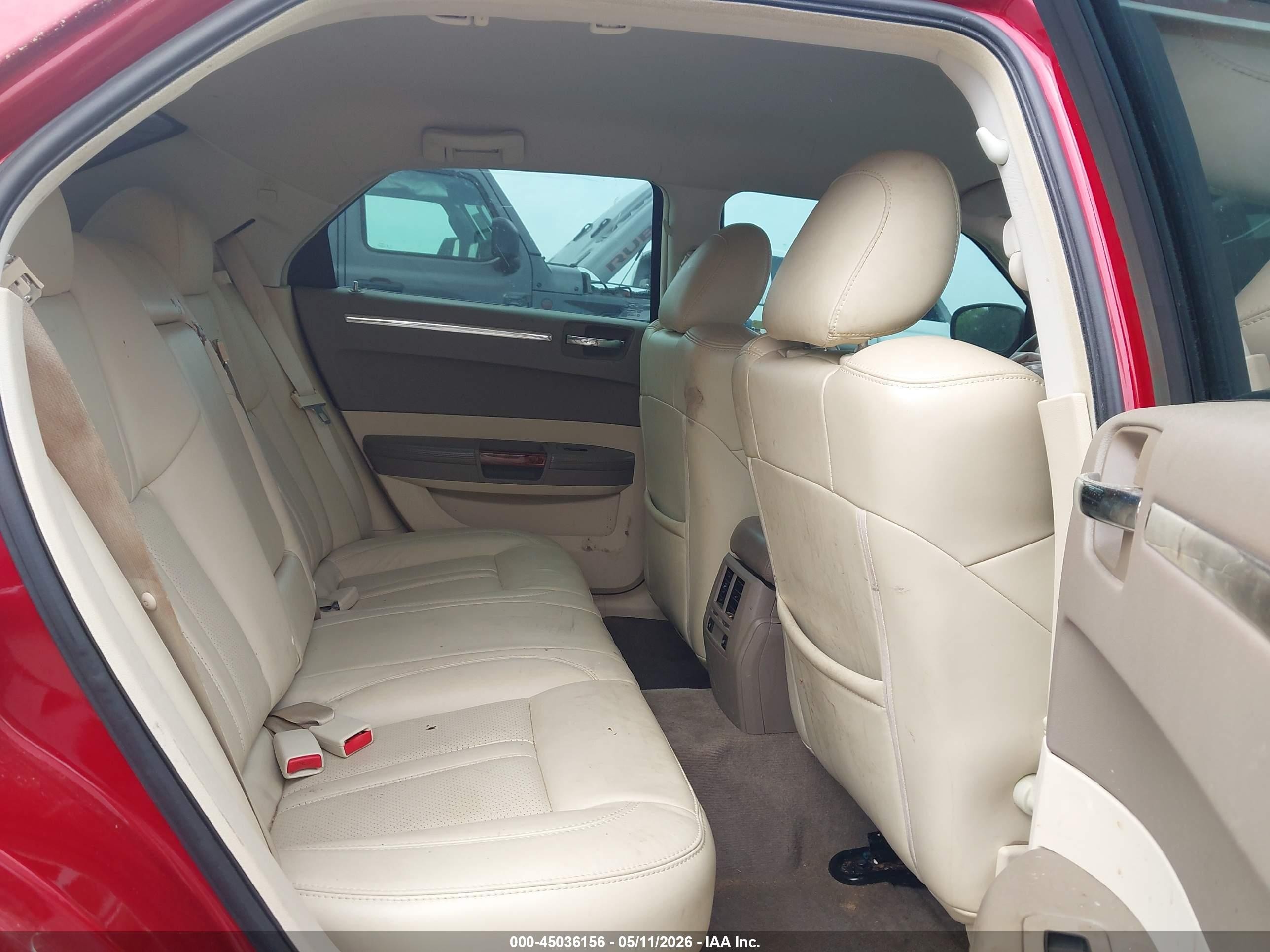 2008 Chrysler 300c Hemi Red vin: 2C3LA63H78H223176