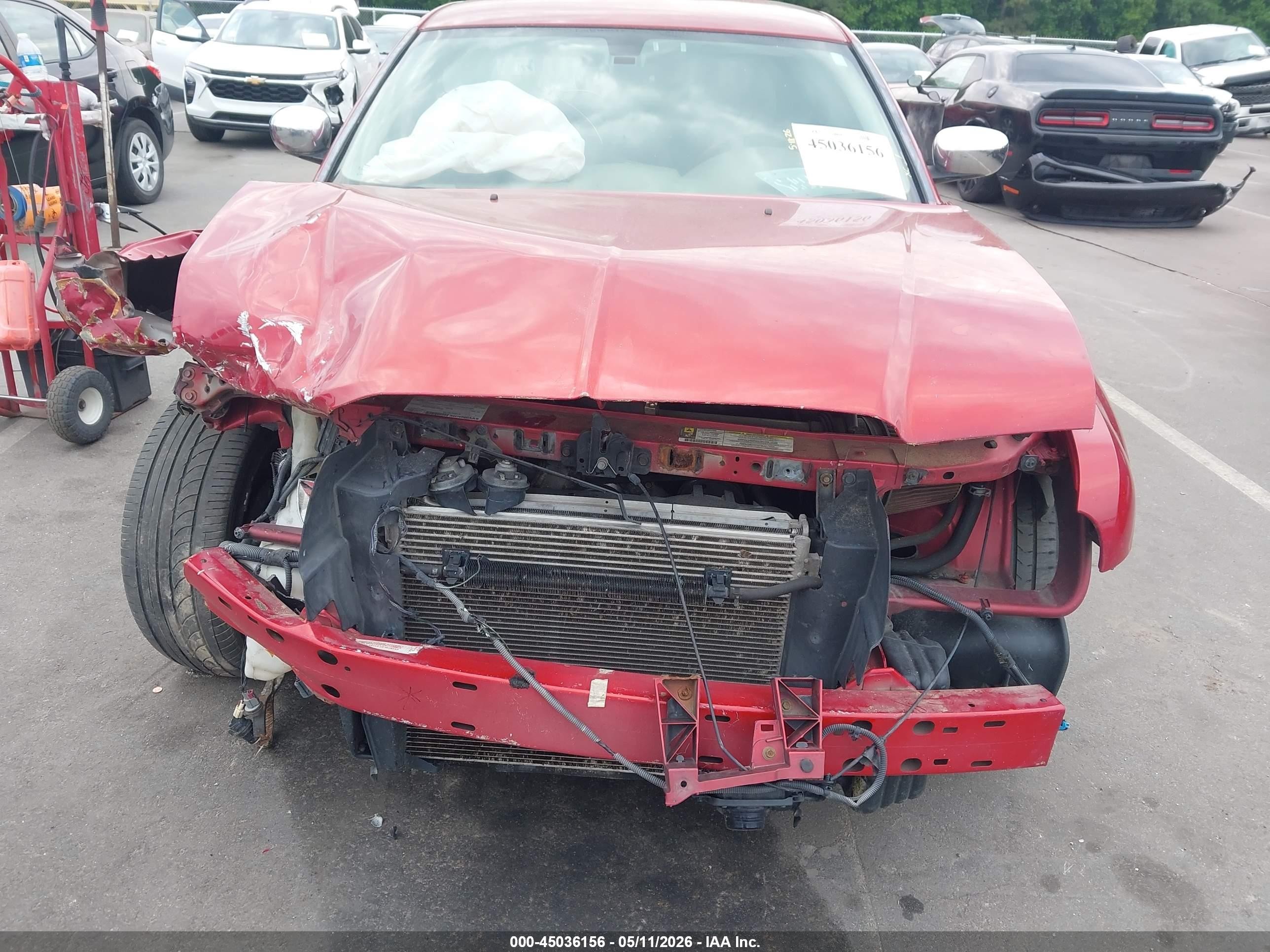 2008 Chrysler 300c Hemi Red vin: 2C3LA63H78H223176