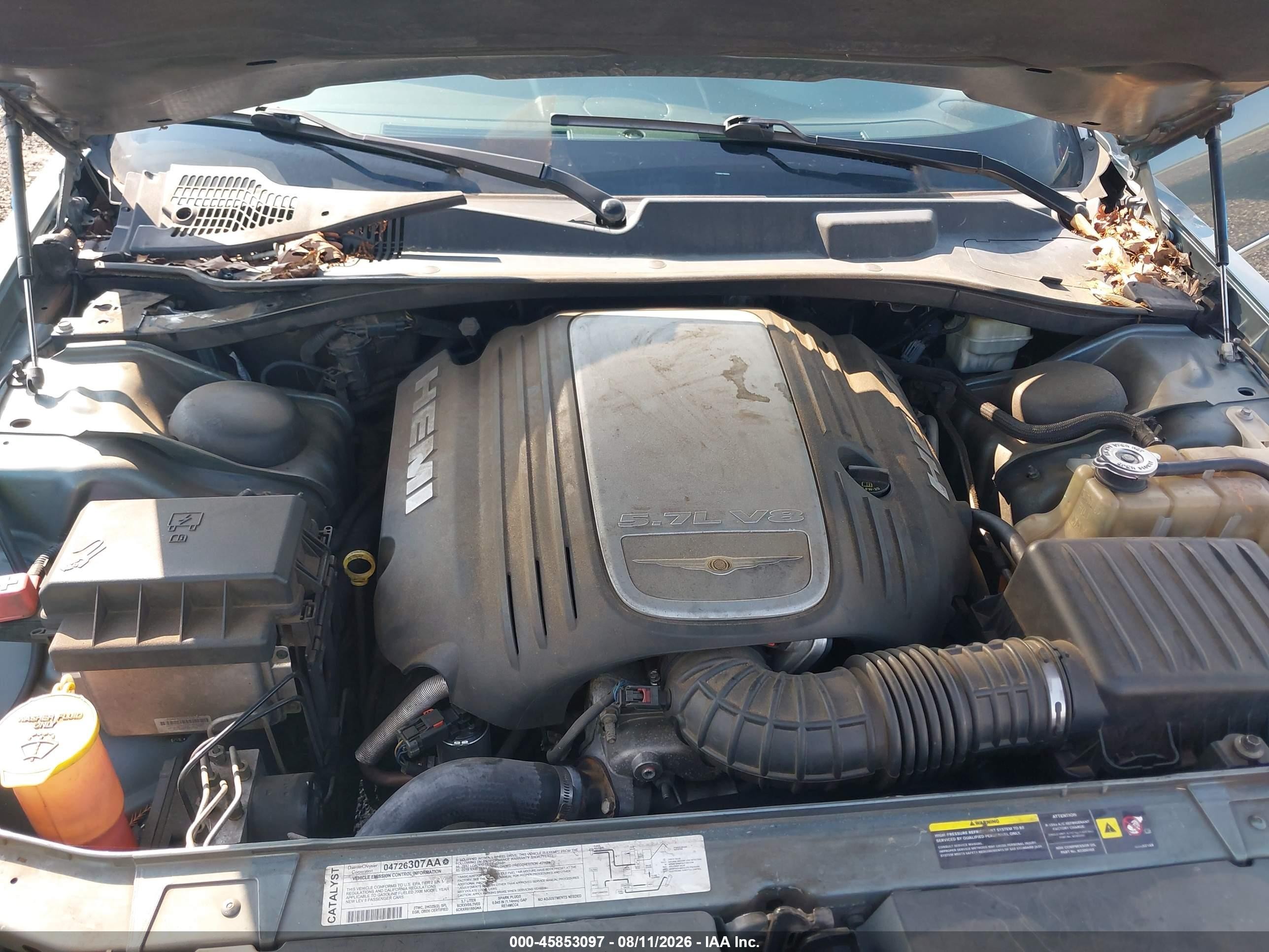 2006 Chrysler 300c   Light Blue vin: 2C3LA63H86H106459