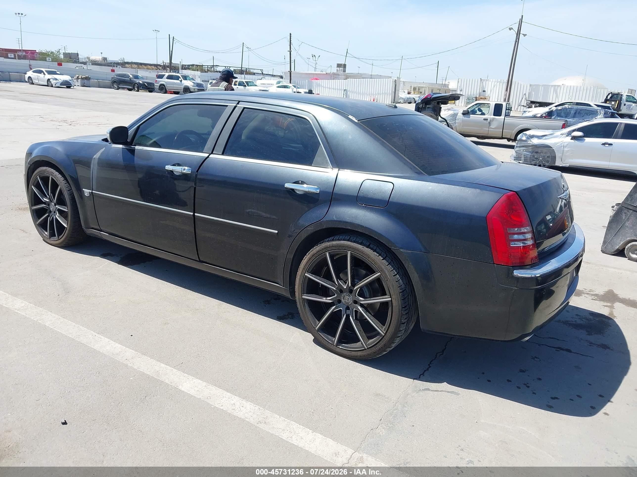 2006 Chrysler 300c   Черный vin: 2C3LA63H86H397612