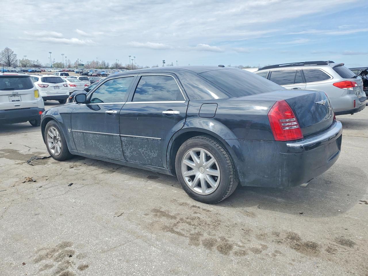 2007 Chrysler 300c Black vin: 2C3LA63H87H823705