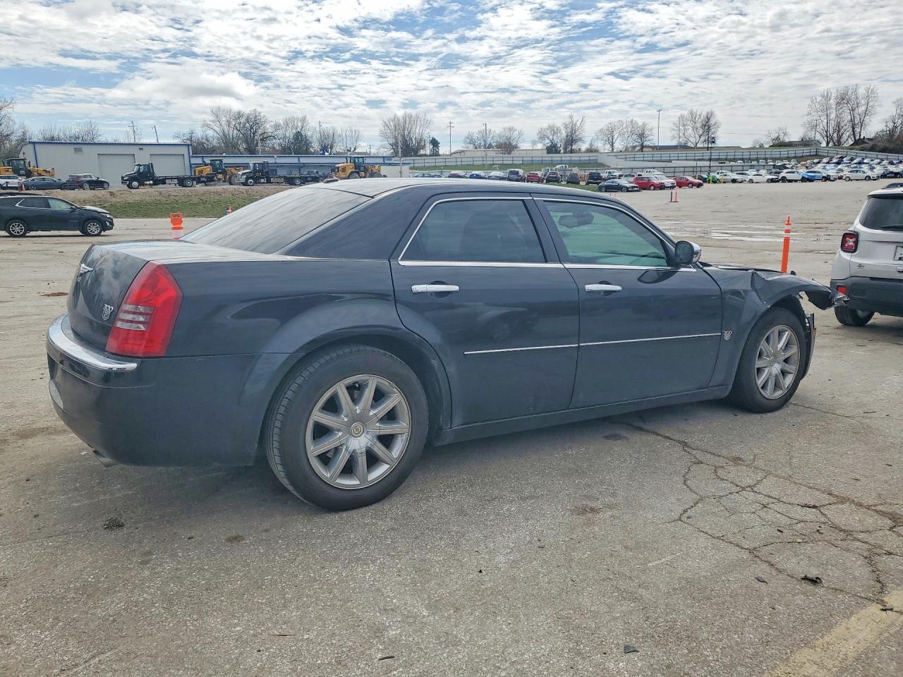 2007 Chrysler 300c Black vin: 2C3LA63H87H823705