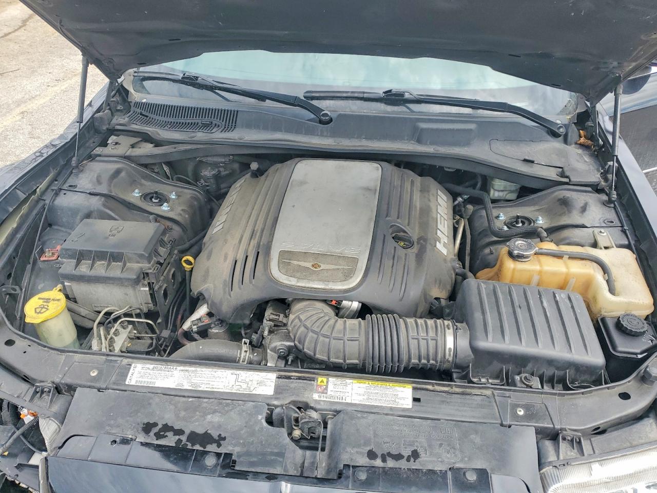 2007 Chrysler 300c Black vin: 2C3LA63H87H823705