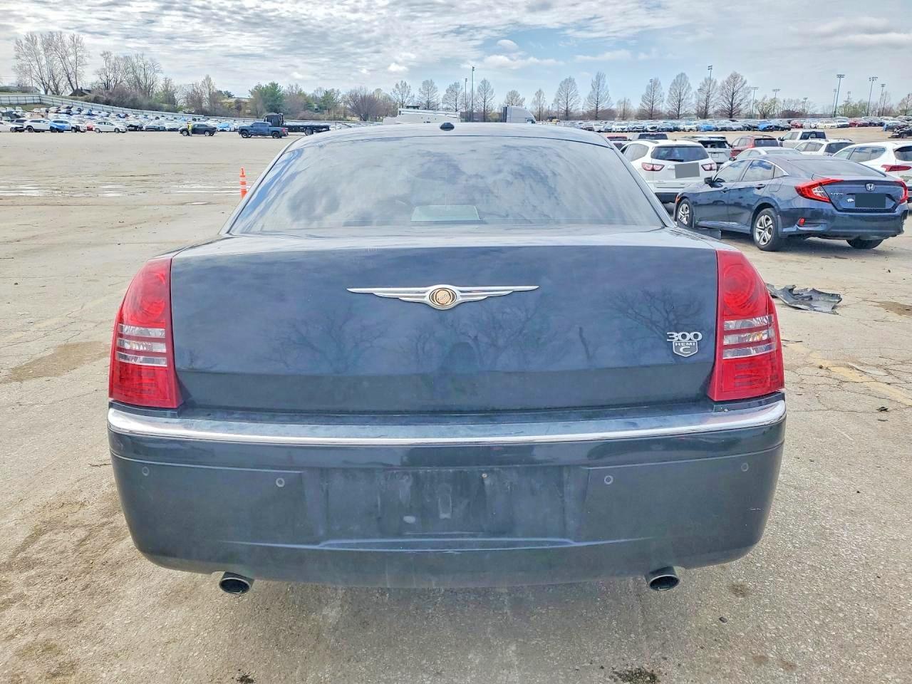 2007 Chrysler 300c Black vin: 2C3LA63H87H823705