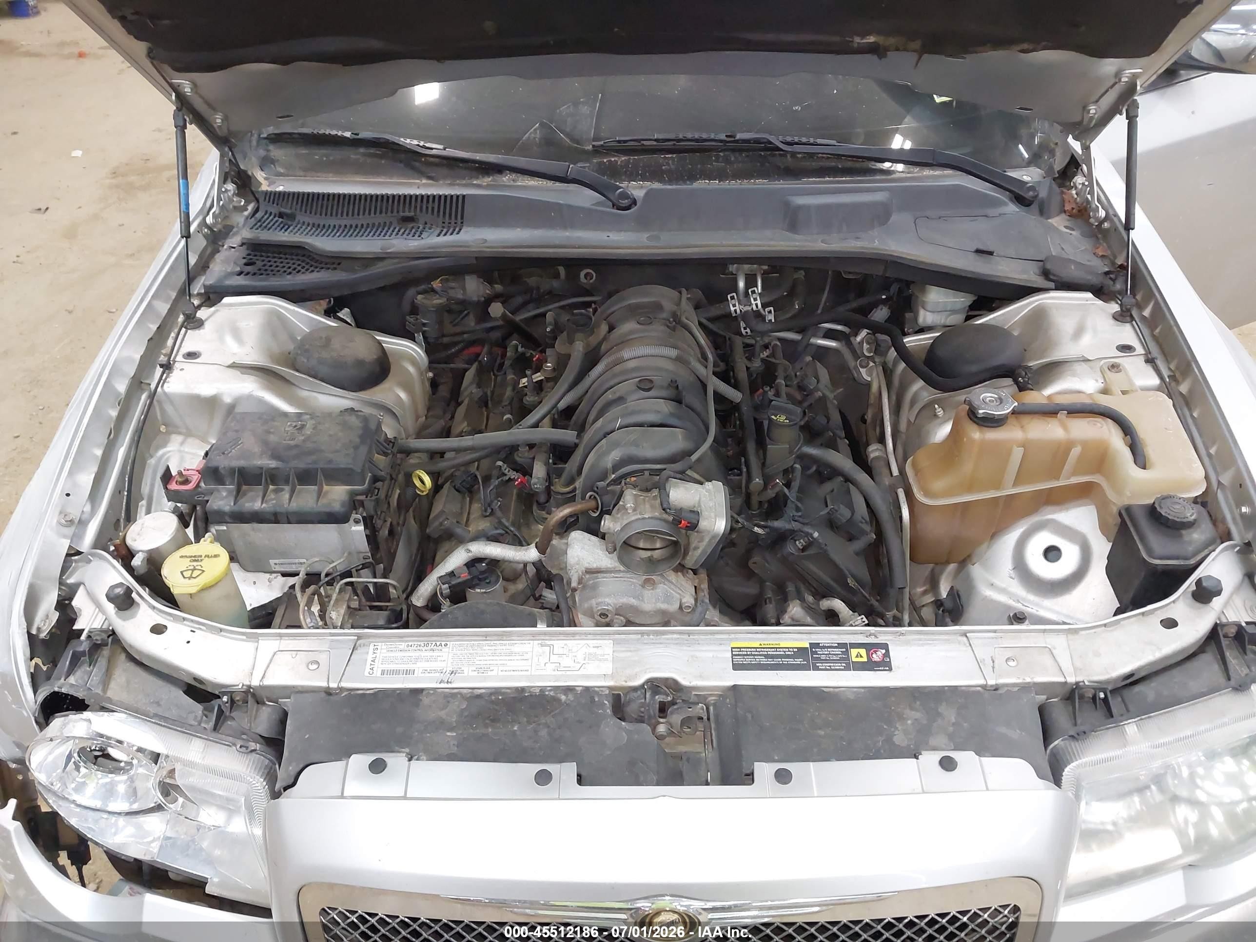 2006 Chrysler 300c   Серебряный vin: 2C3LA63H96H279228