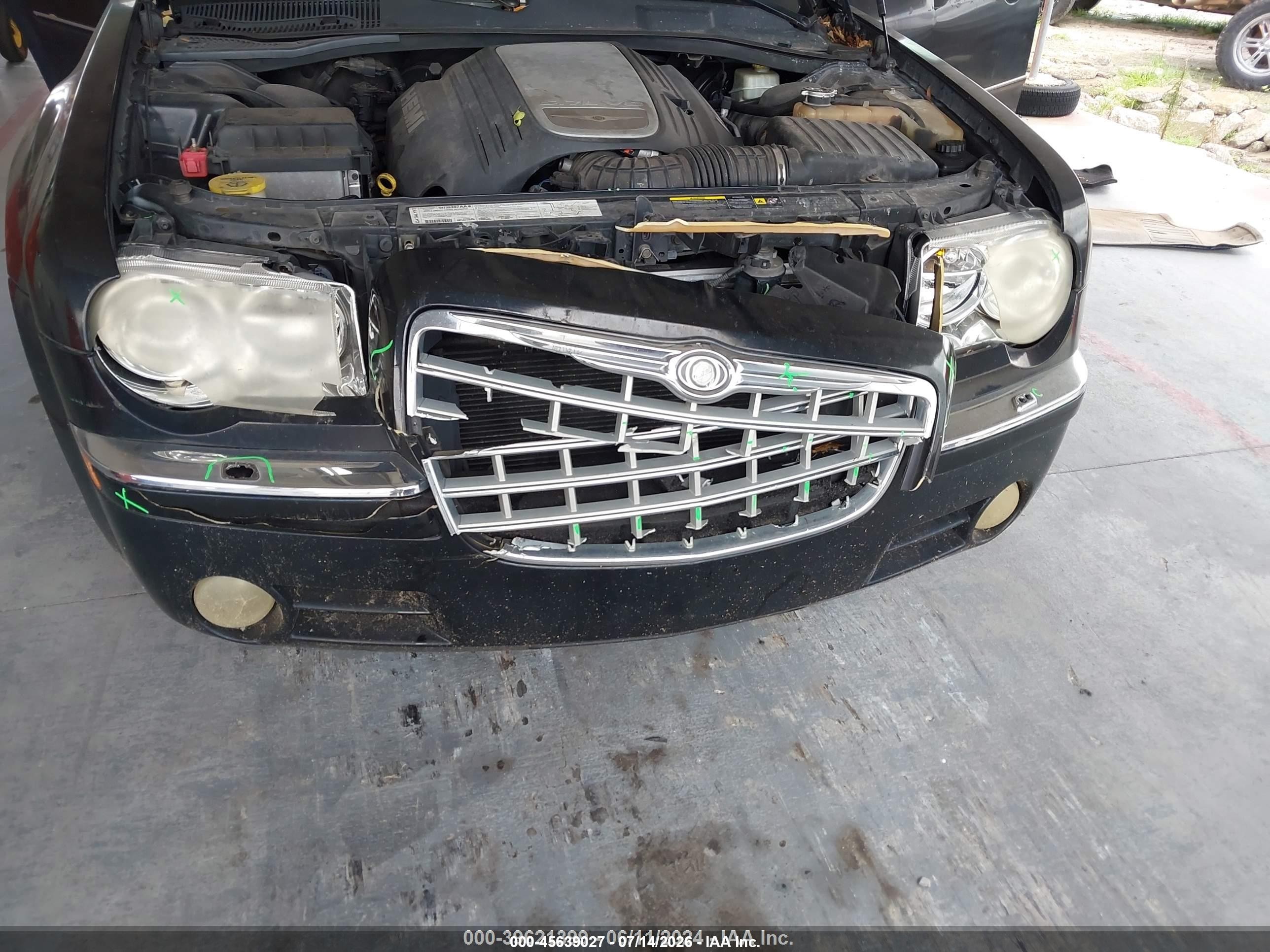 2006 Chrysler 300c   Black vin: 2C3LA63H96H396646