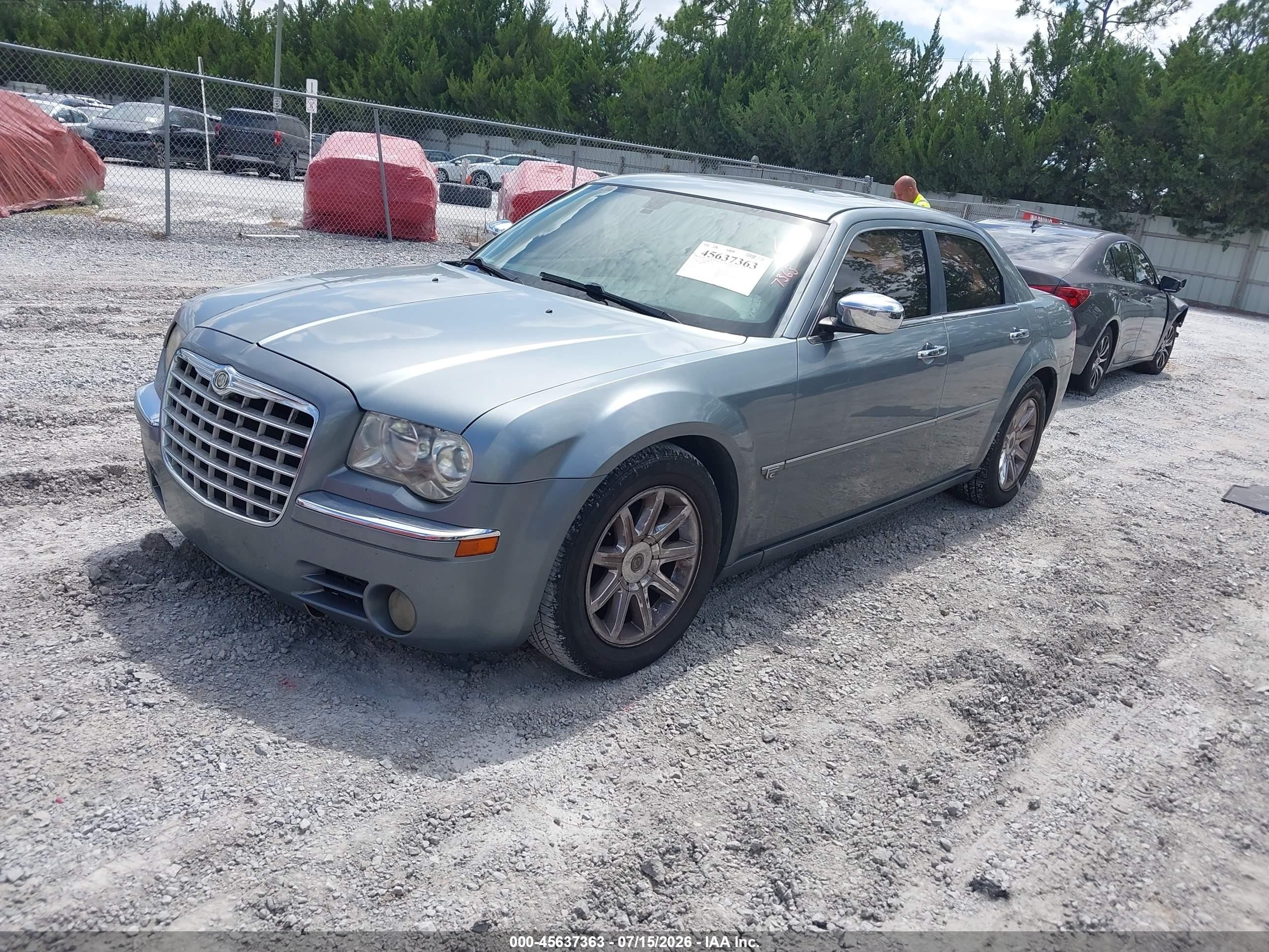 2006 Chrysler 300c   Light Blue vin: 2C3LA63H96H450057