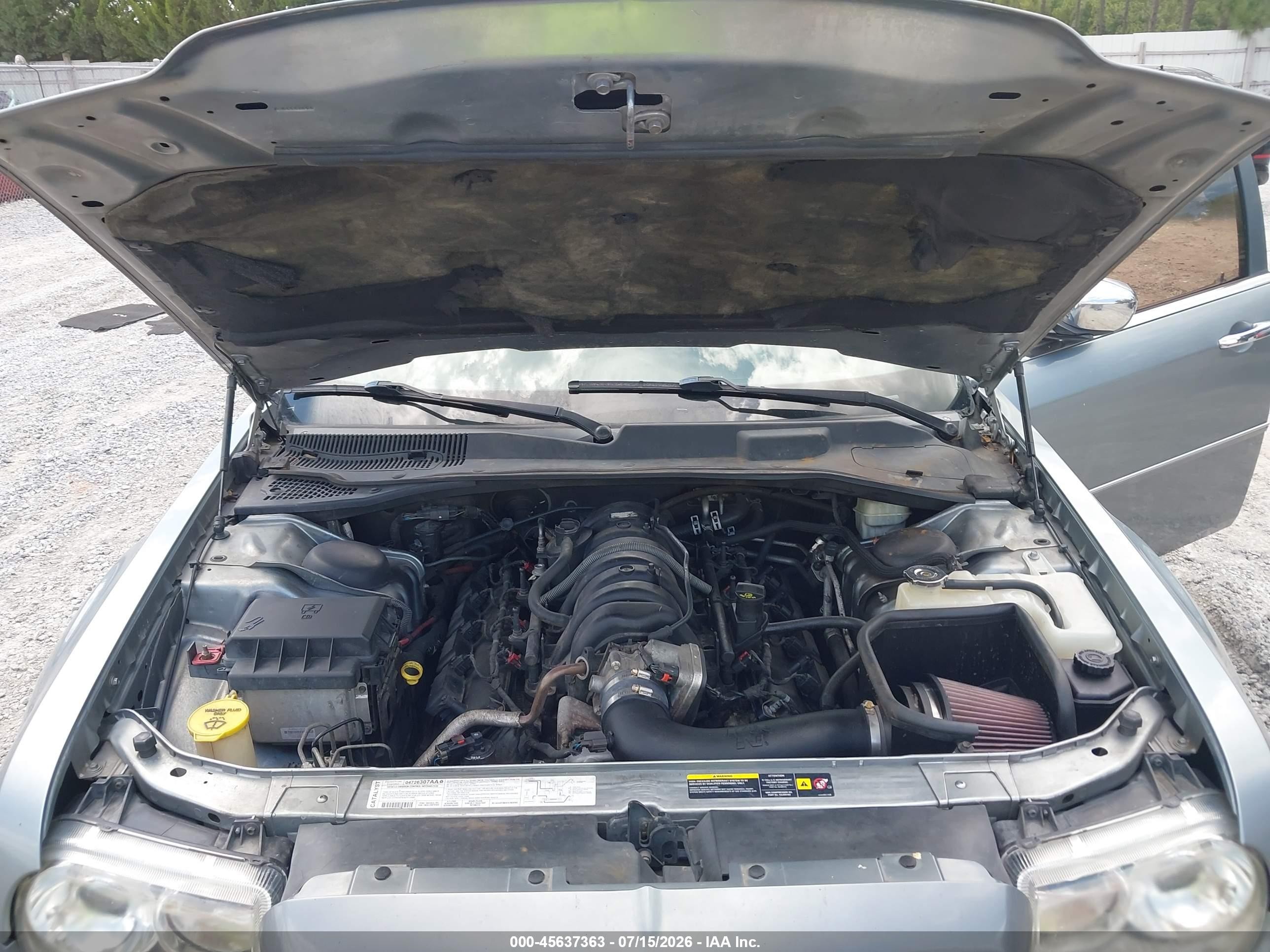 2006 Chrysler 300c   Light Blue vin: 2C3LA63H96H450057