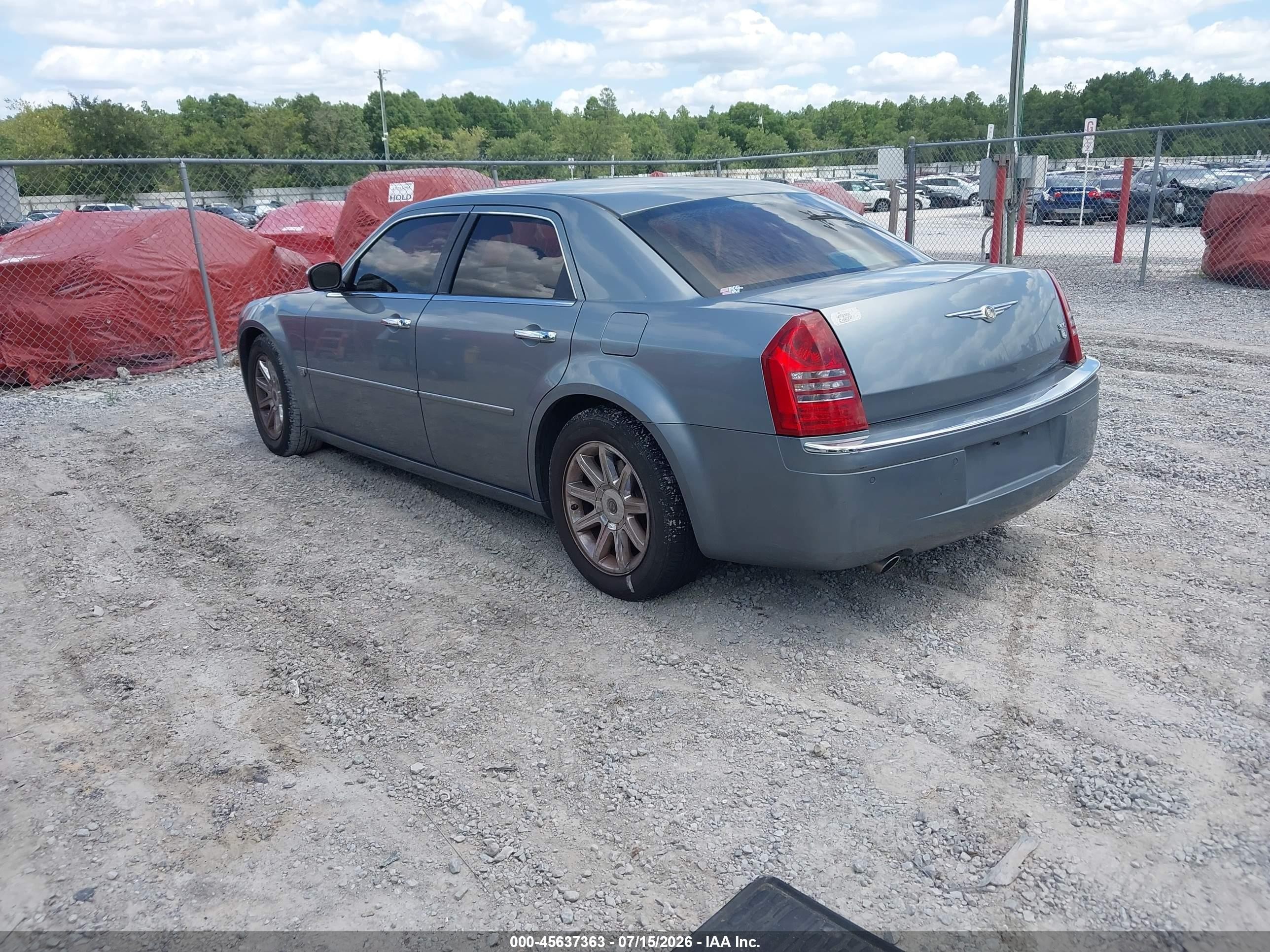 2006 Chrysler 300c   Light Blue vin: 2C3LA63H96H450057