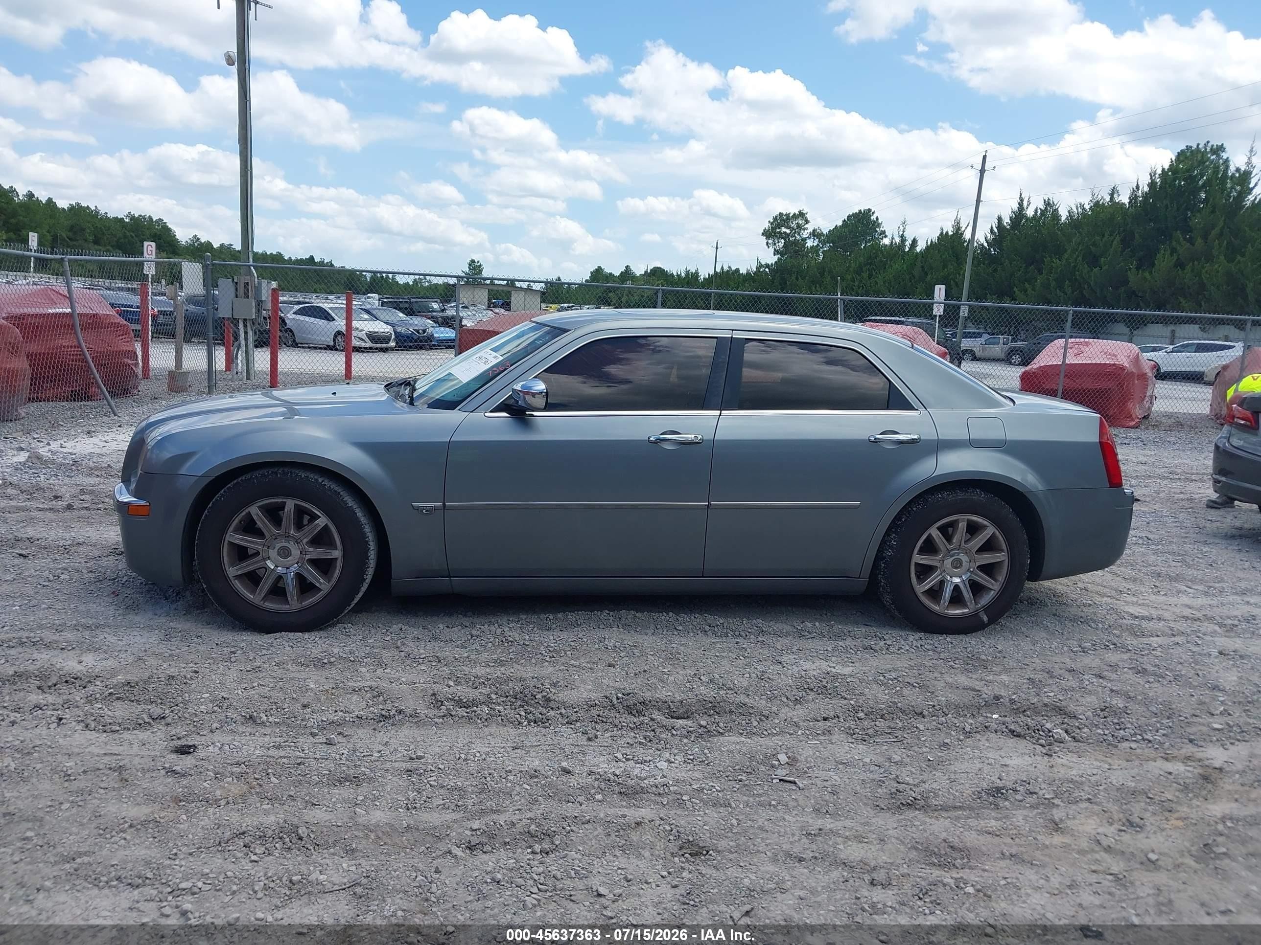 2006 Chrysler 300c   Light Blue vin: 2C3LA63H96H450057
