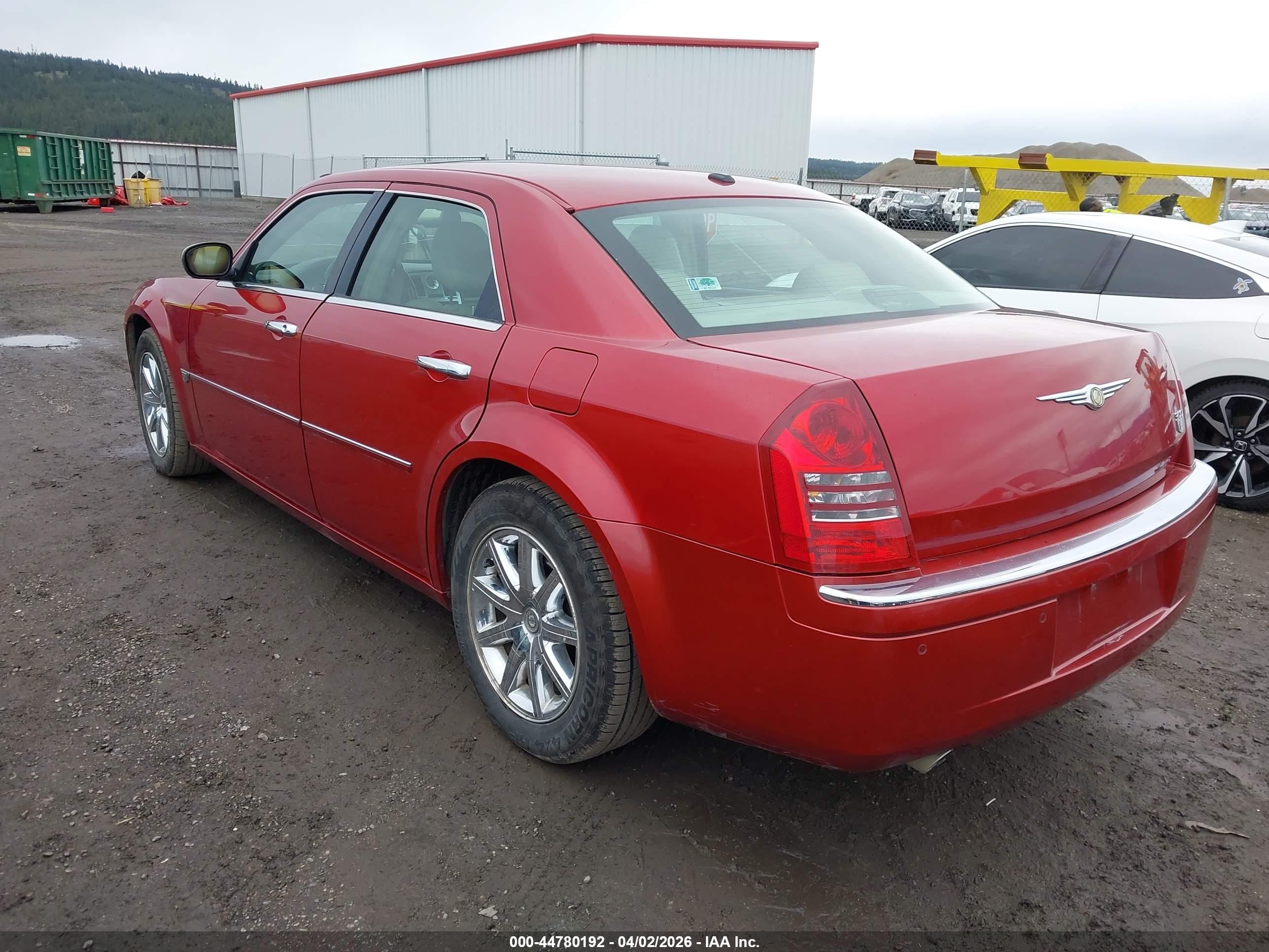 2007 Chrysler 300c   Red vin: 2C3LA63H97H711737