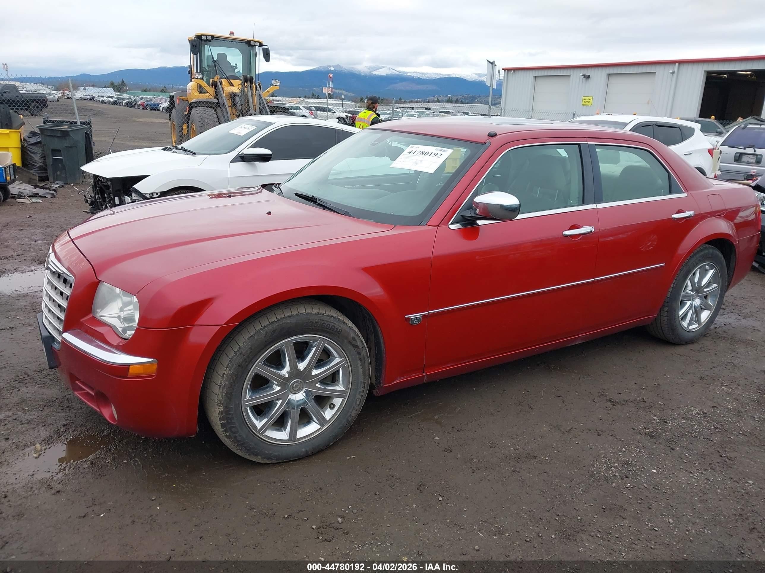 2007 Chrysler 300c   Red vin: 2C3LA63H97H711737