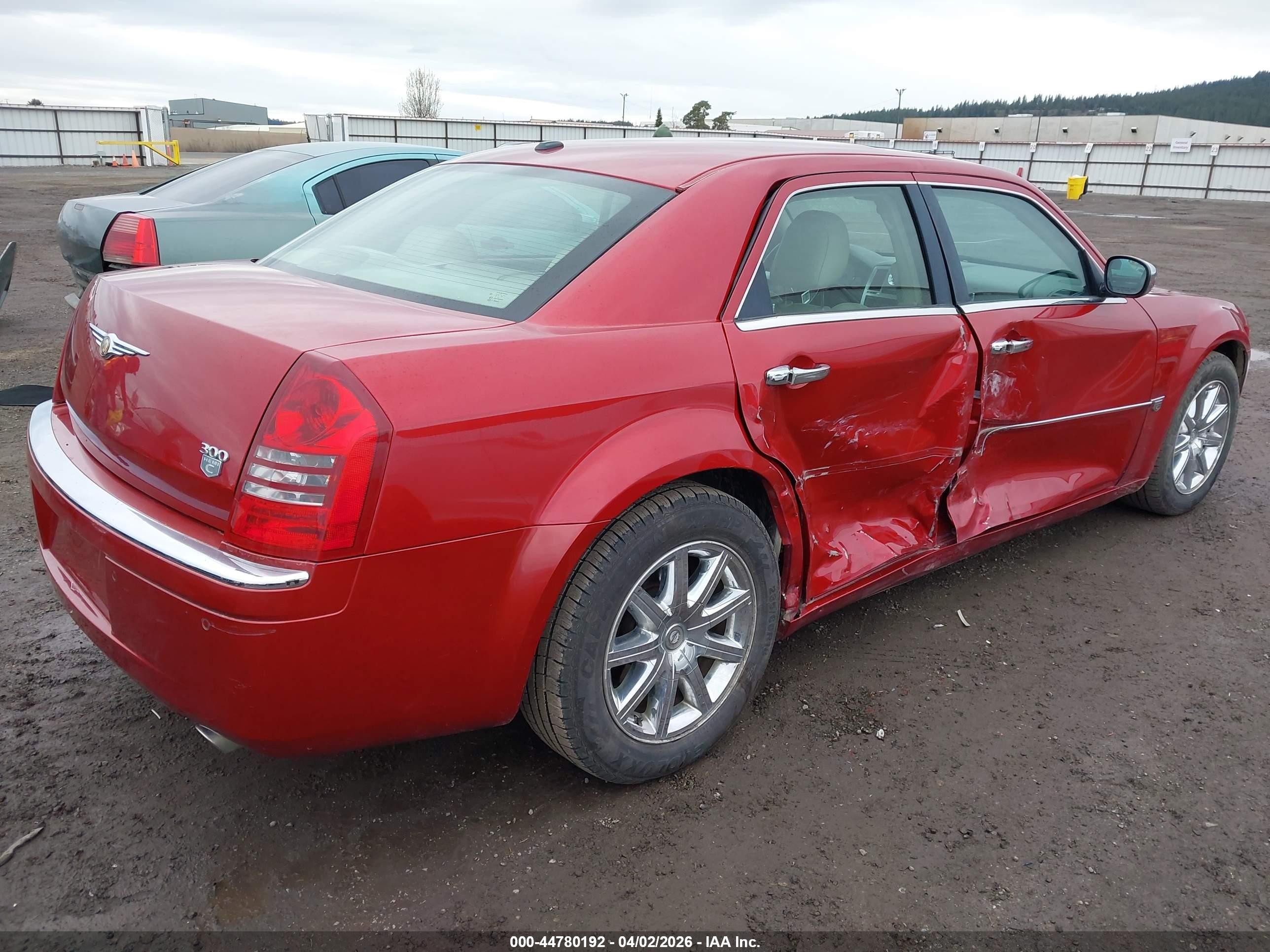 2007 Chrysler 300c   Red vin: 2C3LA63H97H711737