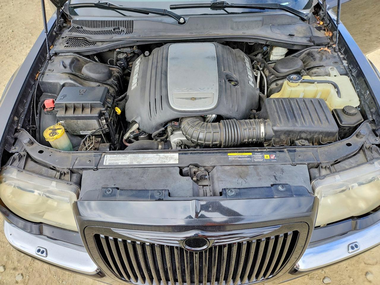 2006 Chrysler 300c Черный vin: 2C3LA63HX6H134926