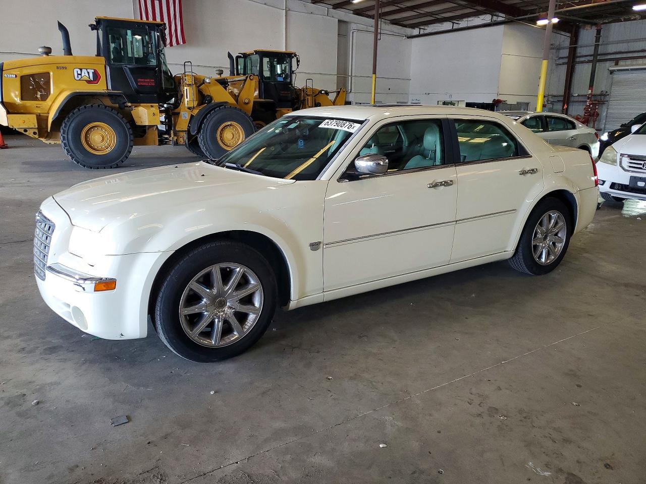 2007 Chrysler 300c Белый vin: 2C3LA63HX7H765631