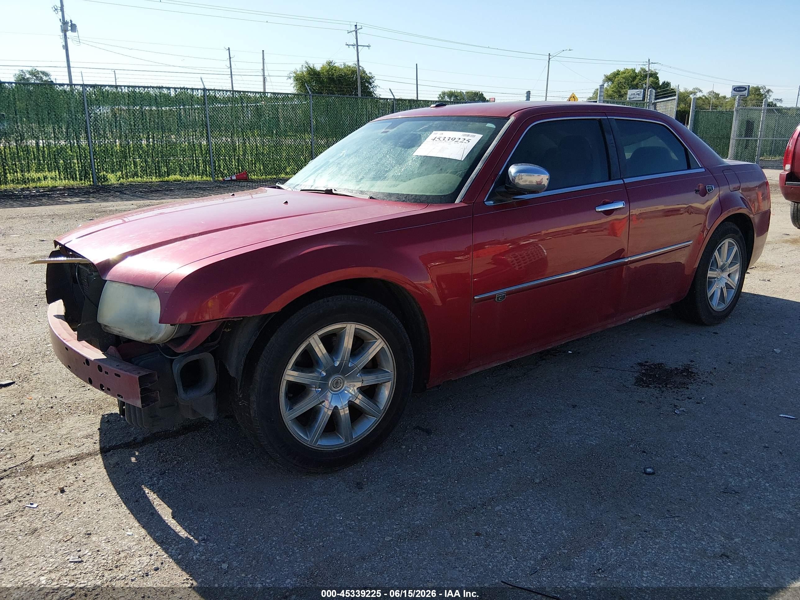 2009 Chrysler 300c Hemi Red vin: 2C3LA63T09H548032