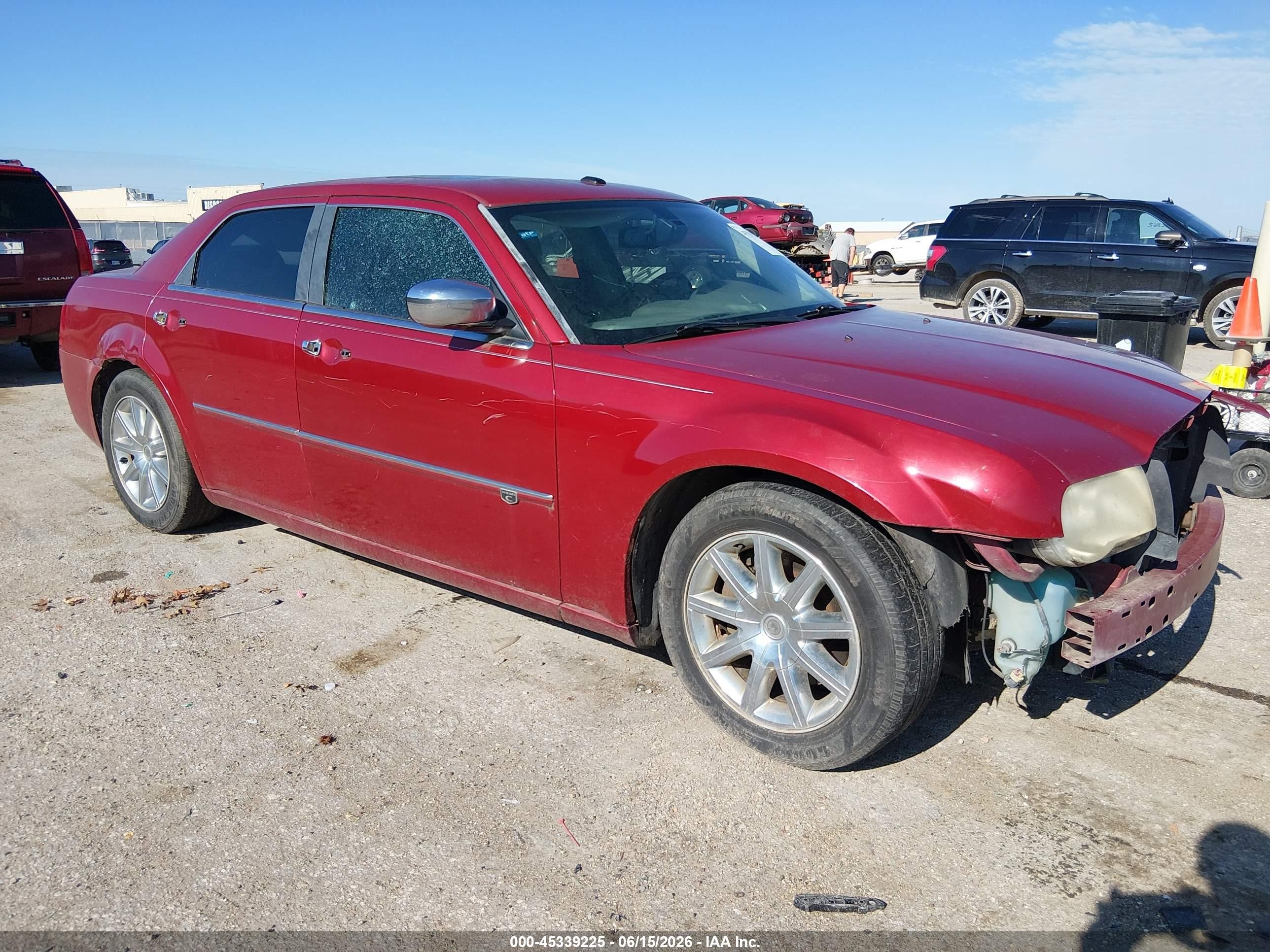 2009 Chrysler 300c Hemi Red vin: 2C3LA63T09H548032