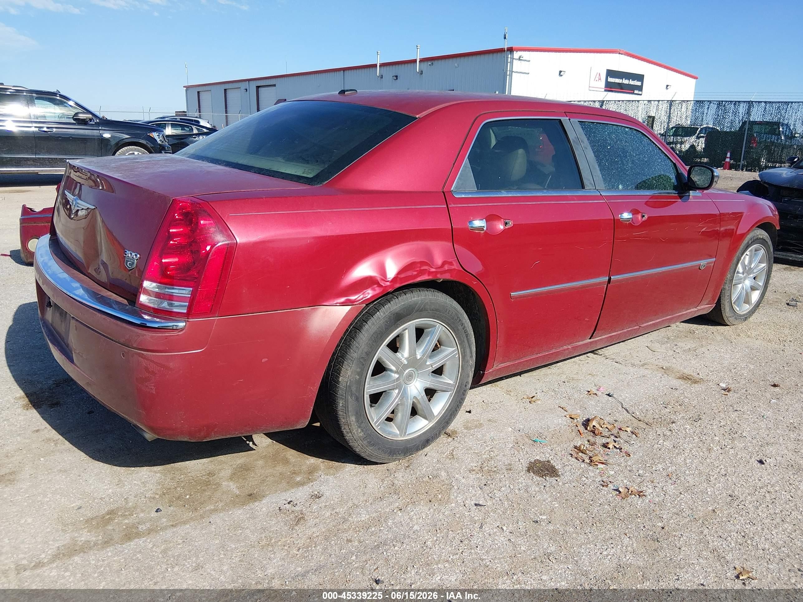 2009 Chrysler 300c Hemi Red vin: 2C3LA63T09H548032