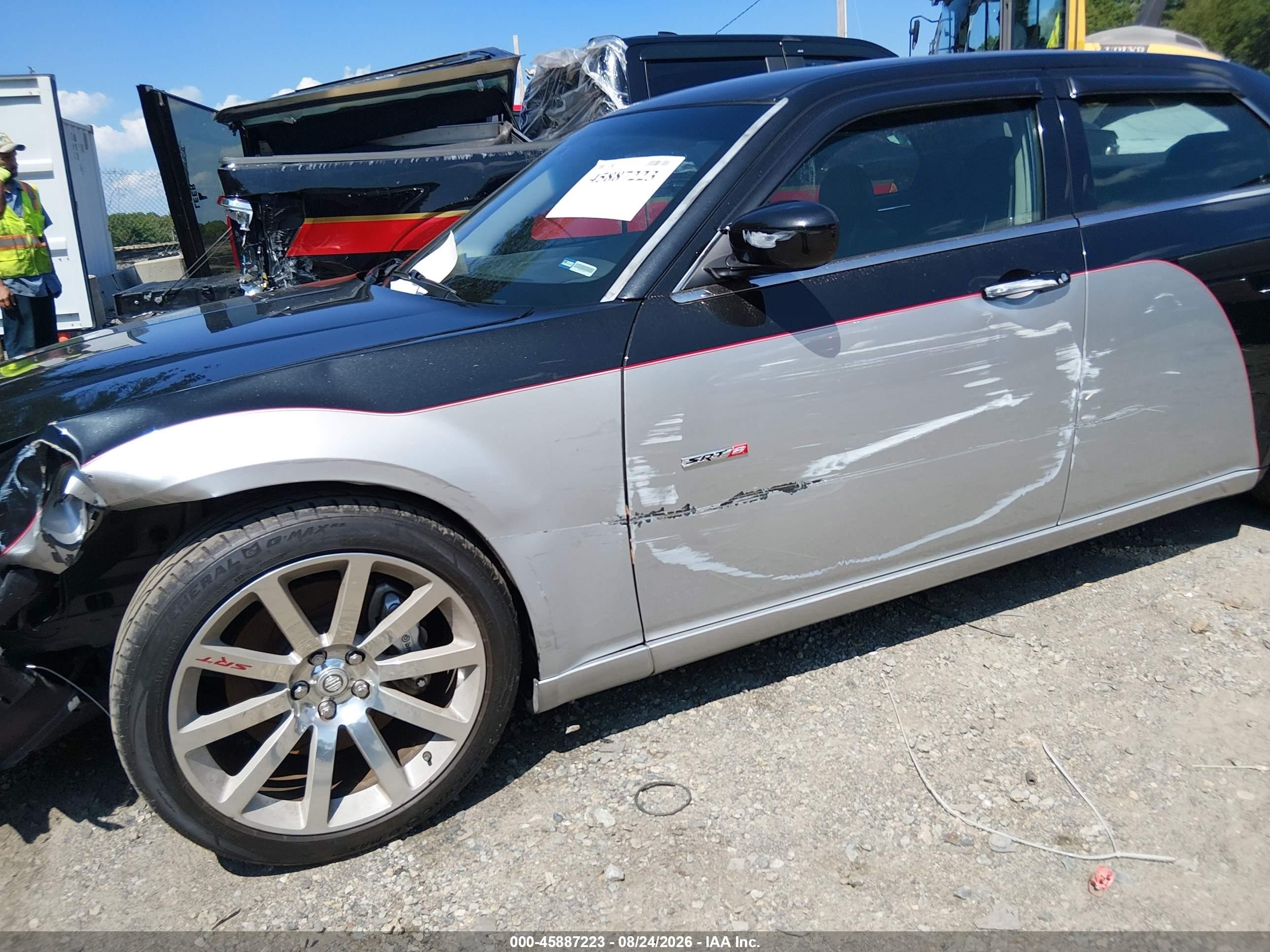 2006 Chrysler 300c Srt8 Черный vin: 2C3LA73W06H386687