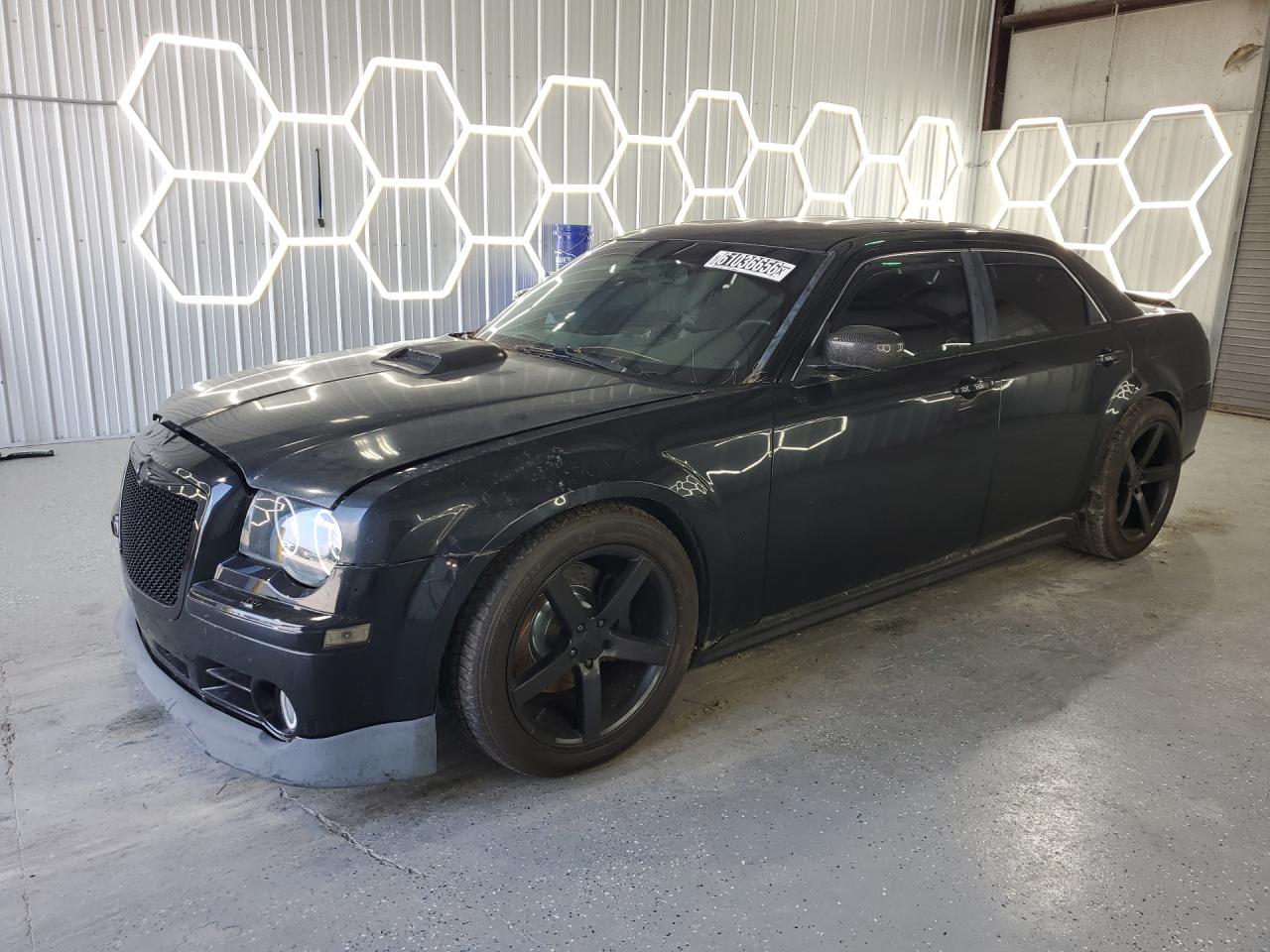 2006 Chrysler 300c Srt-8 Black vin: 2C3LA73W16H101771 Damage: Left Front Fender, Chipped, 4