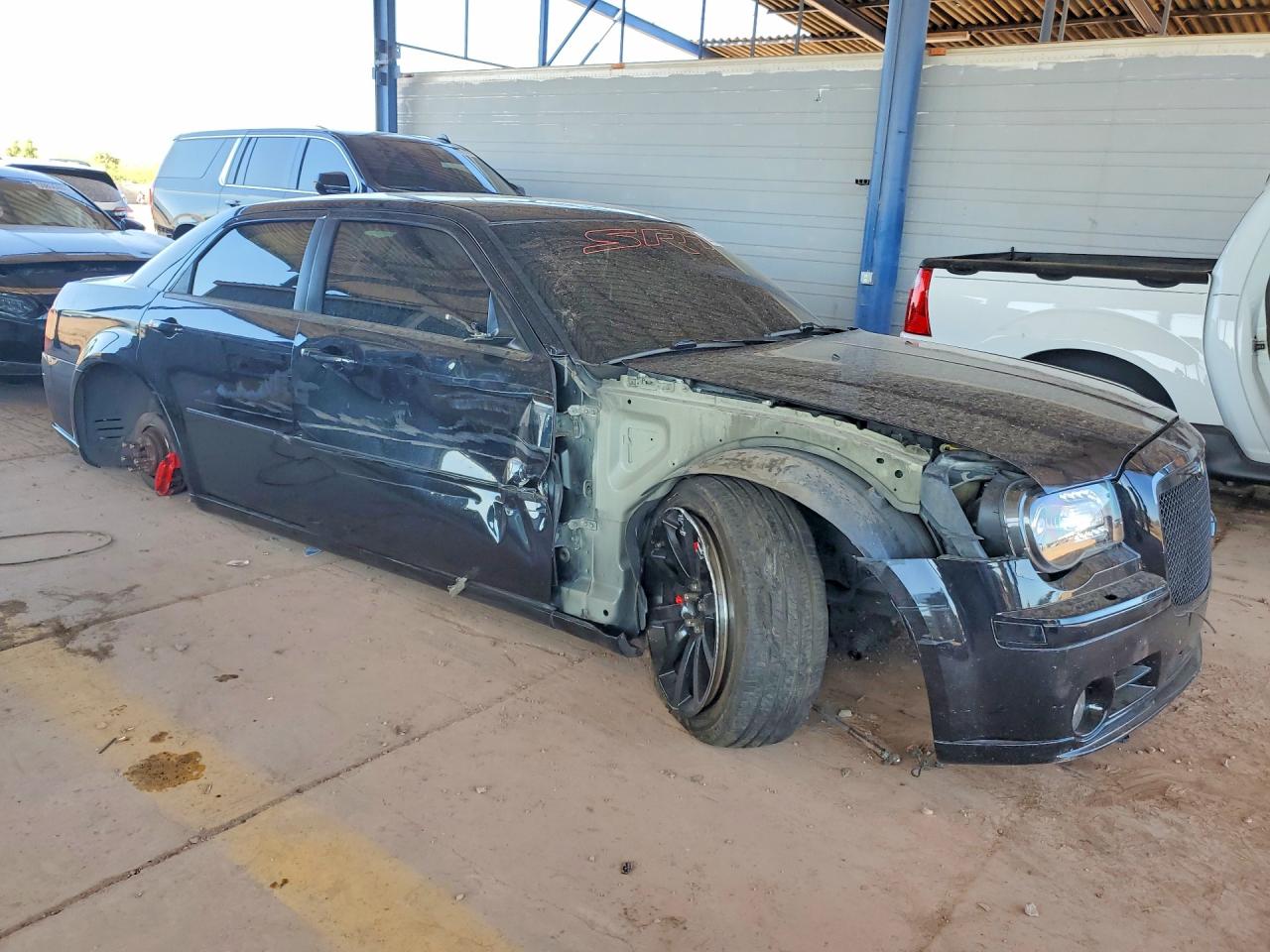 2006 Chrysler 300c Srt-8 Черный vin: 2C3LA73W26H103819