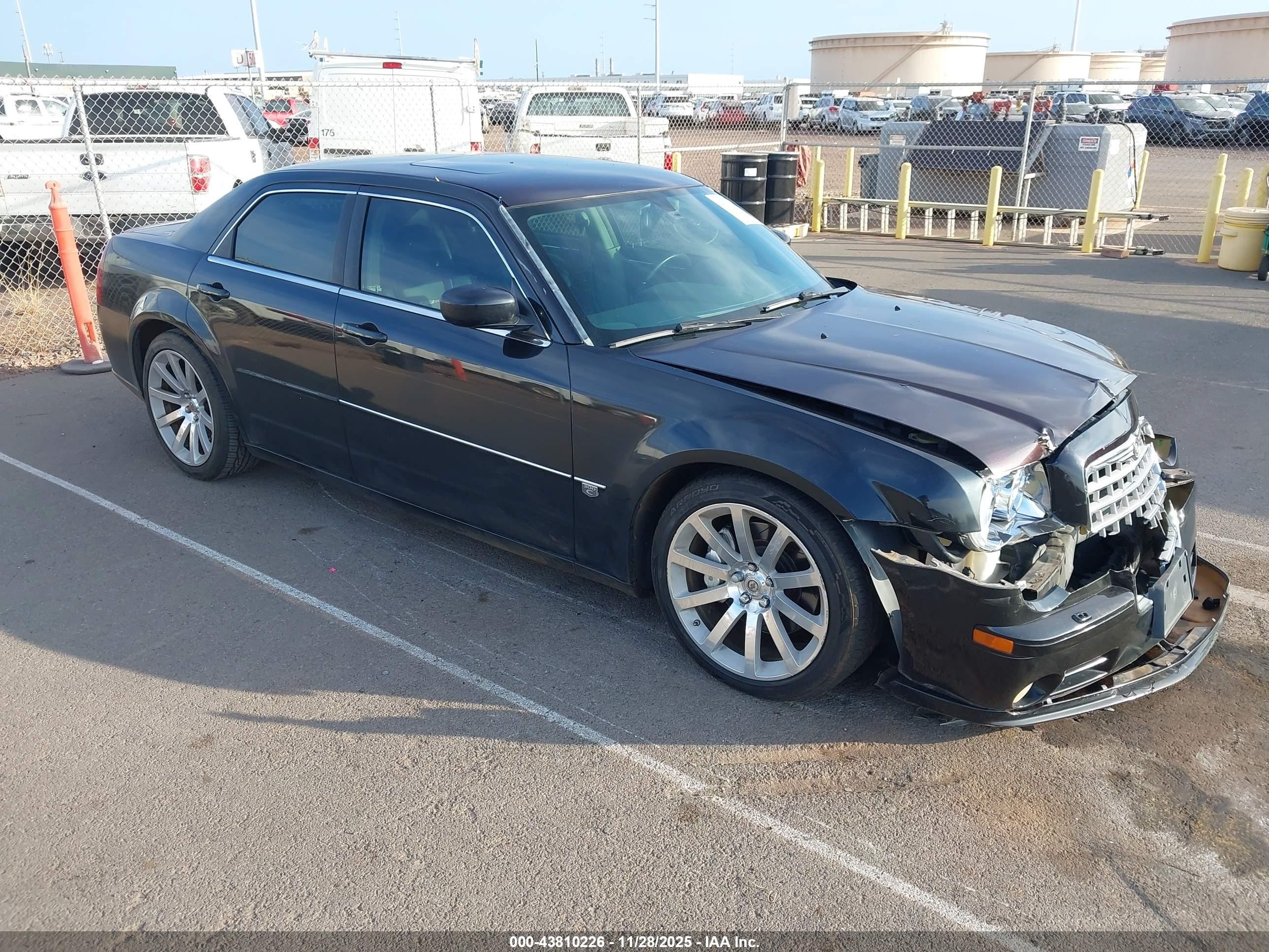 2006 Chrysler 300c Srt8 Черный vin: 2C3LA73W26H377781