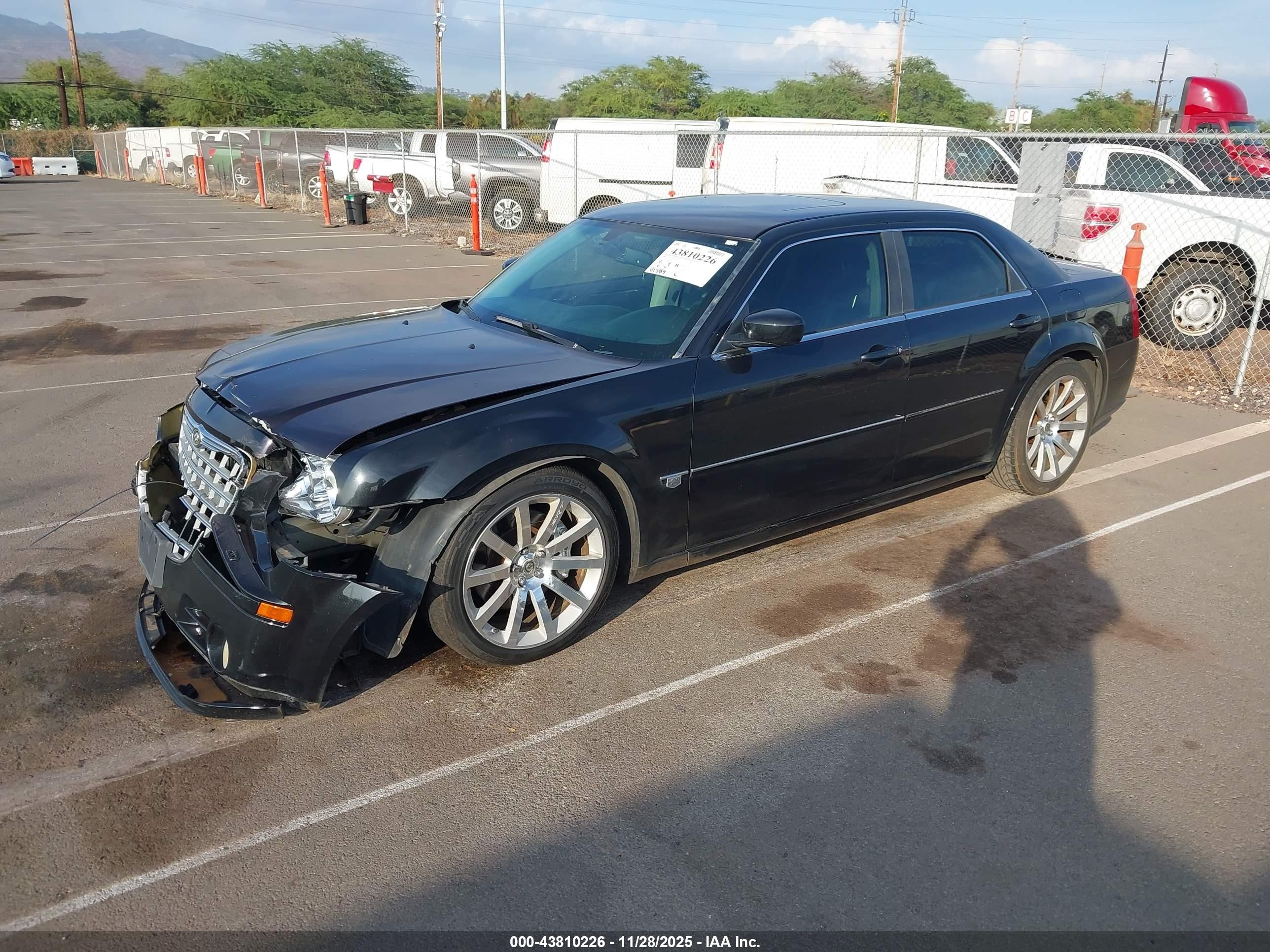 2006 Chrysler 300c Srt8 Black vin: 2C3LA73W26H377781