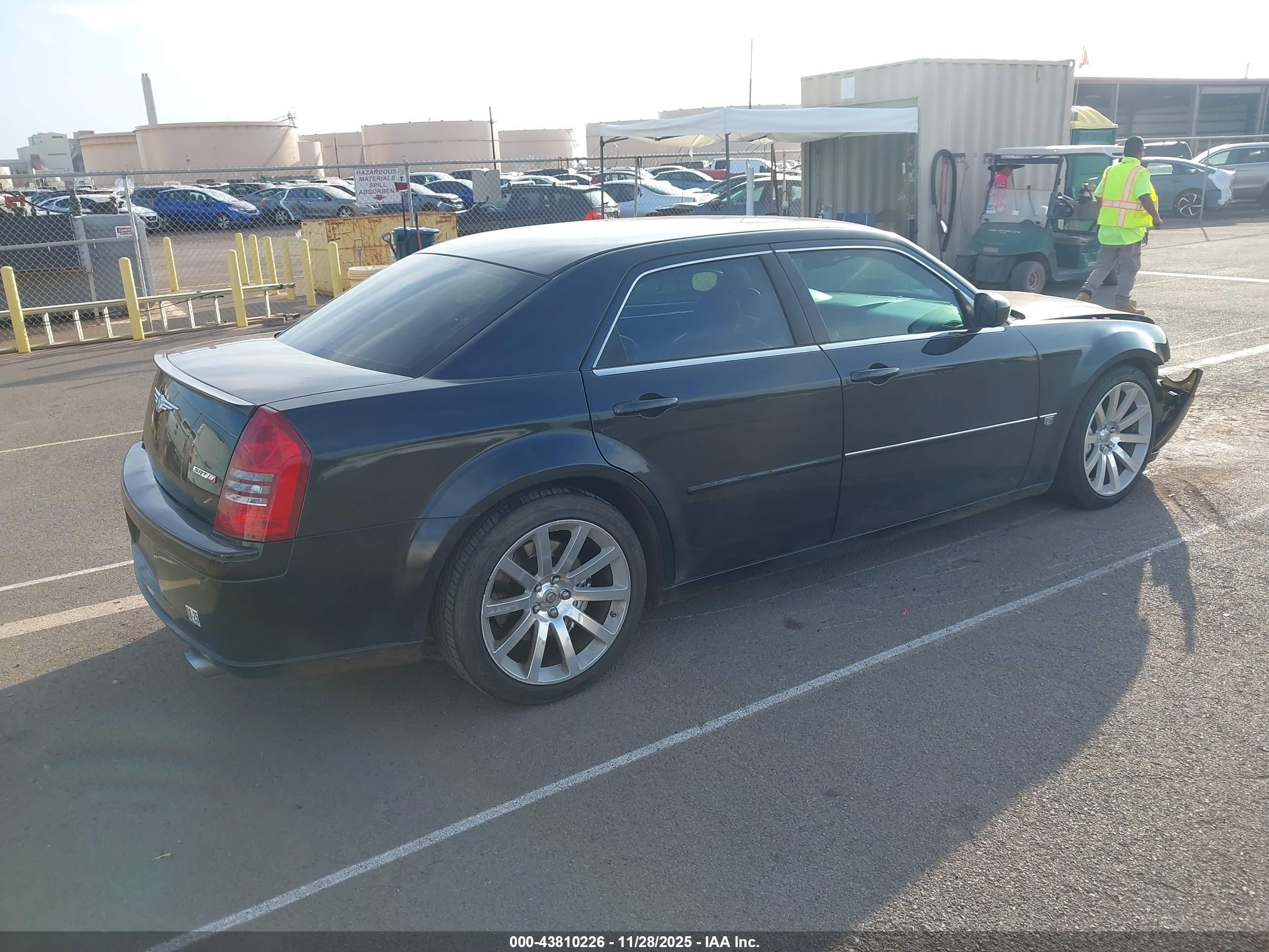 2006 Chrysler 300c Srt8 Black vin: 2C3LA73W26H377781