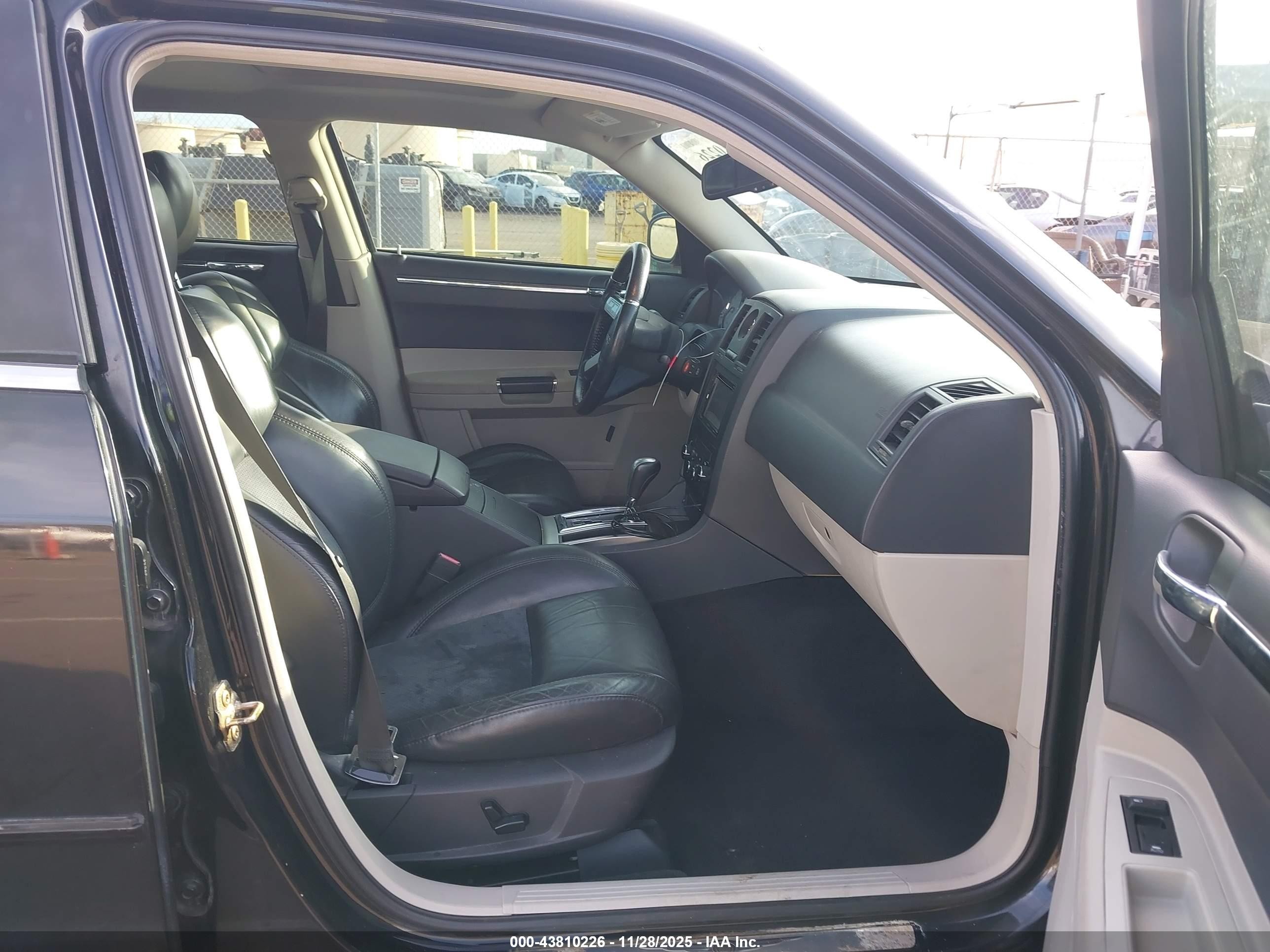 2006 Chrysler 300c Srt8 Black vin: 2C3LA73W26H377781