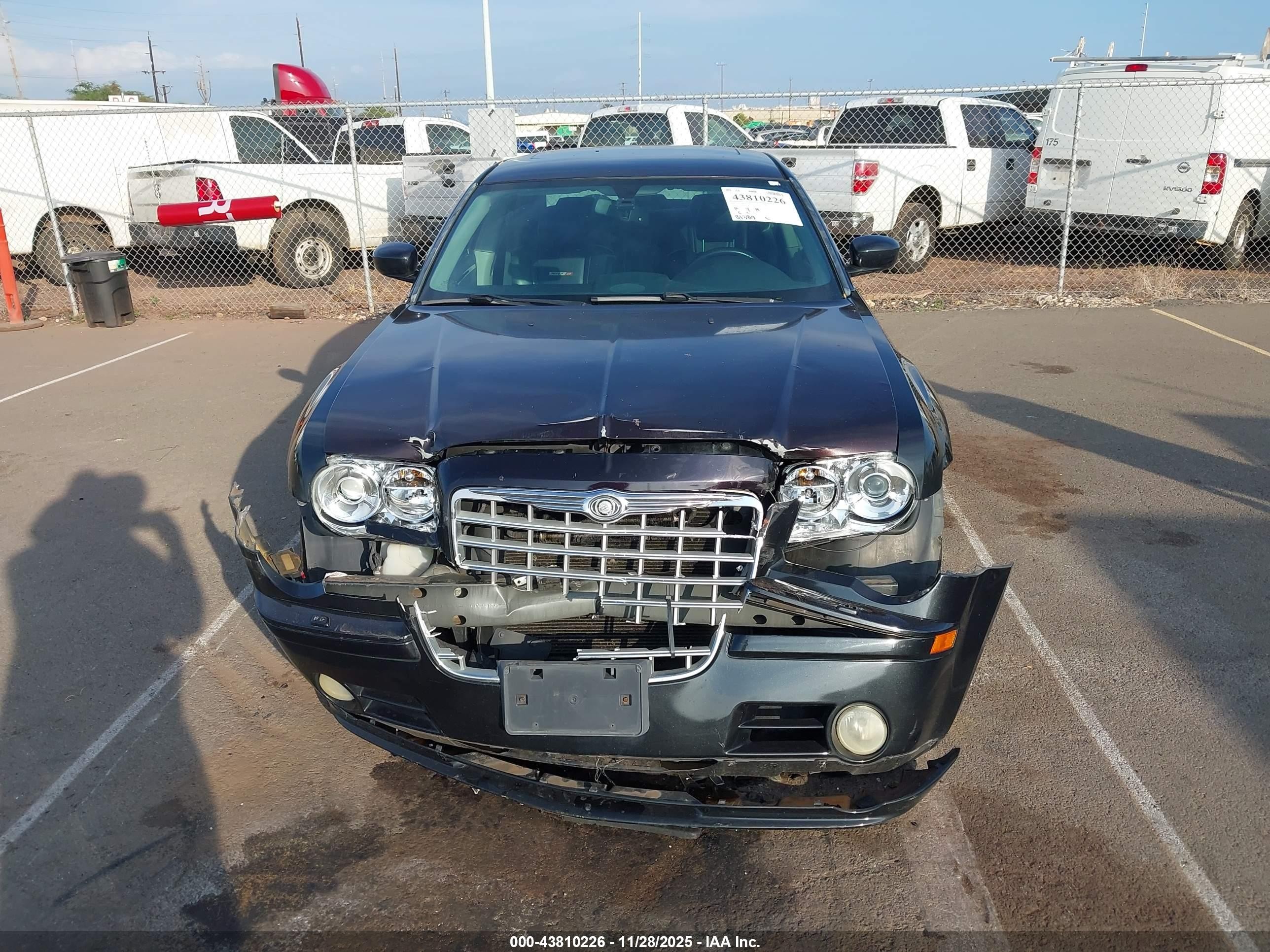 2006 Chrysler 300c Srt8 Black vin: 2C3LA73W26H377781