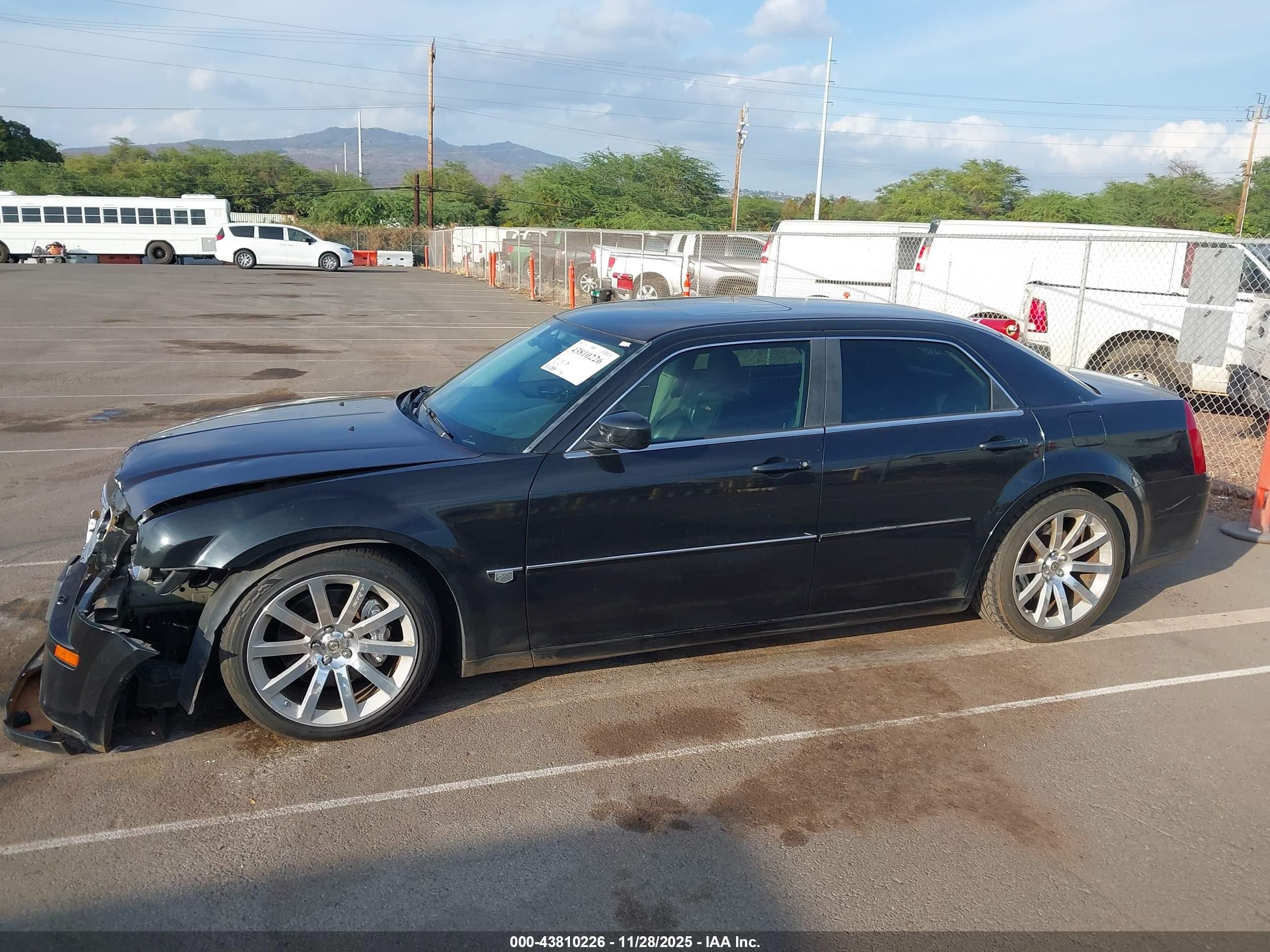 2006 Chrysler 300c Srt8 Black vin: 2C3LA73W26H377781