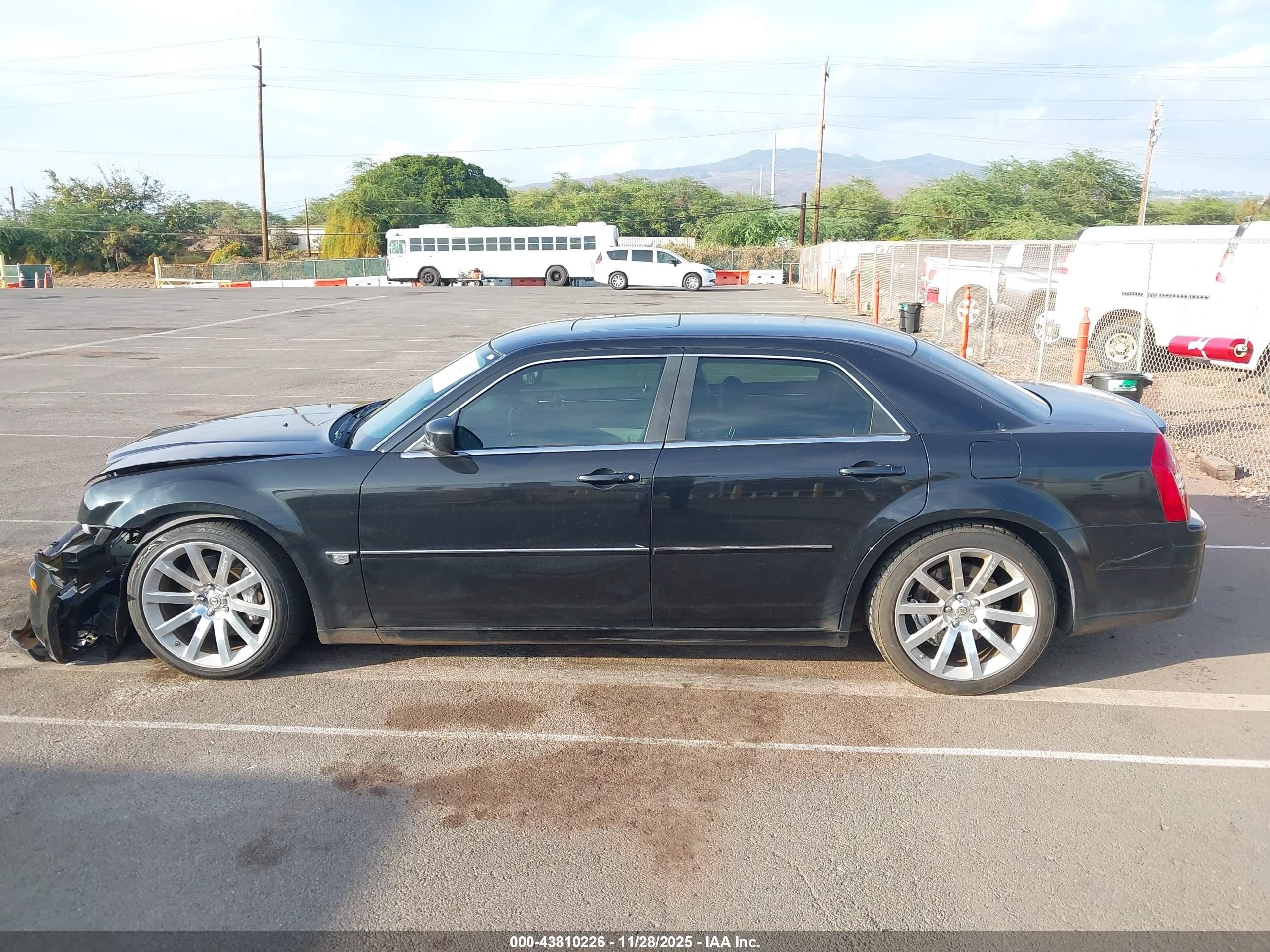 2006 Chrysler 300c Srt8 Black vin: 2C3LA73W26H377781