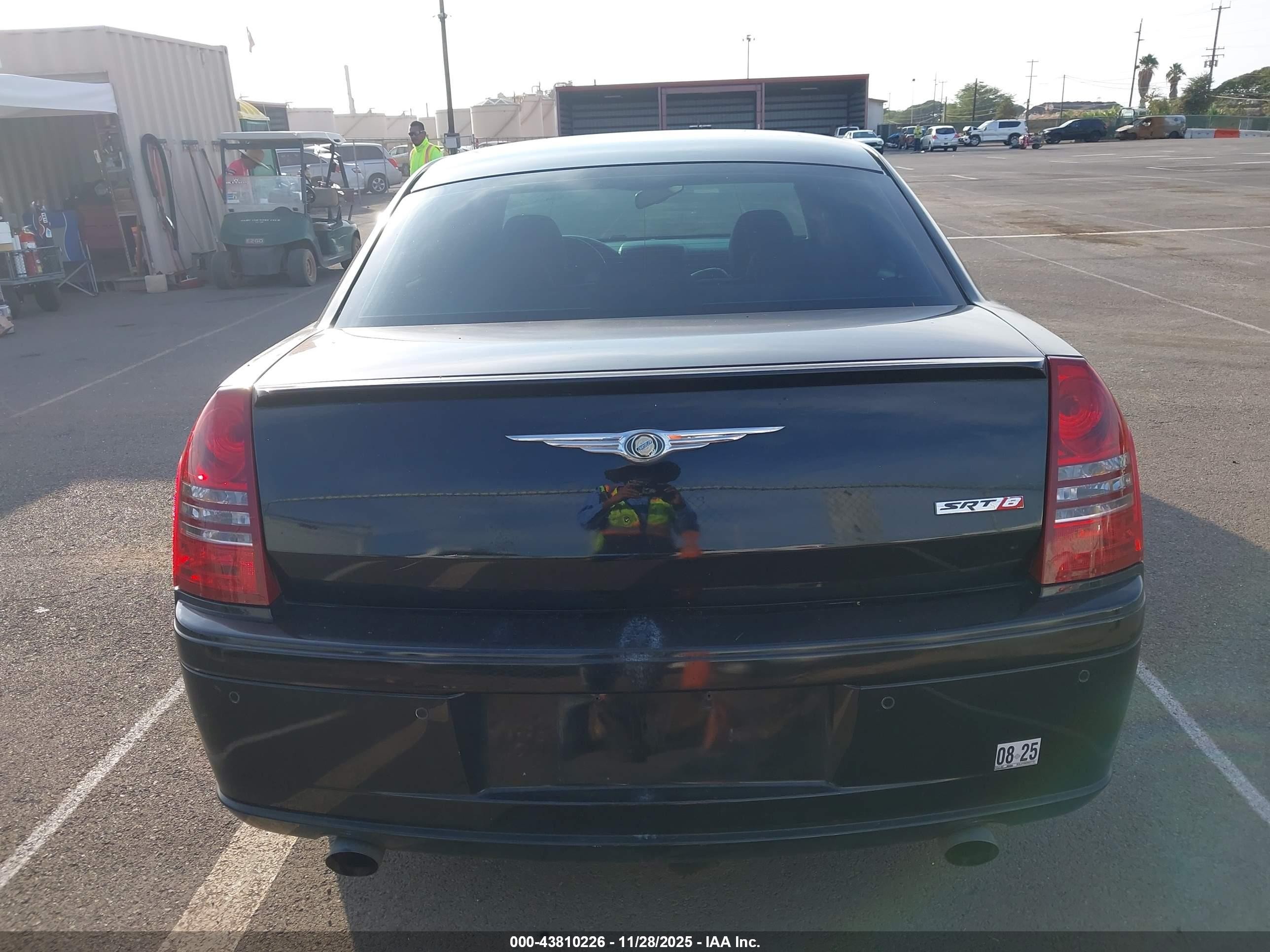 2006 Chrysler 300c Srt8 Black vin: 2C3LA73W26H377781