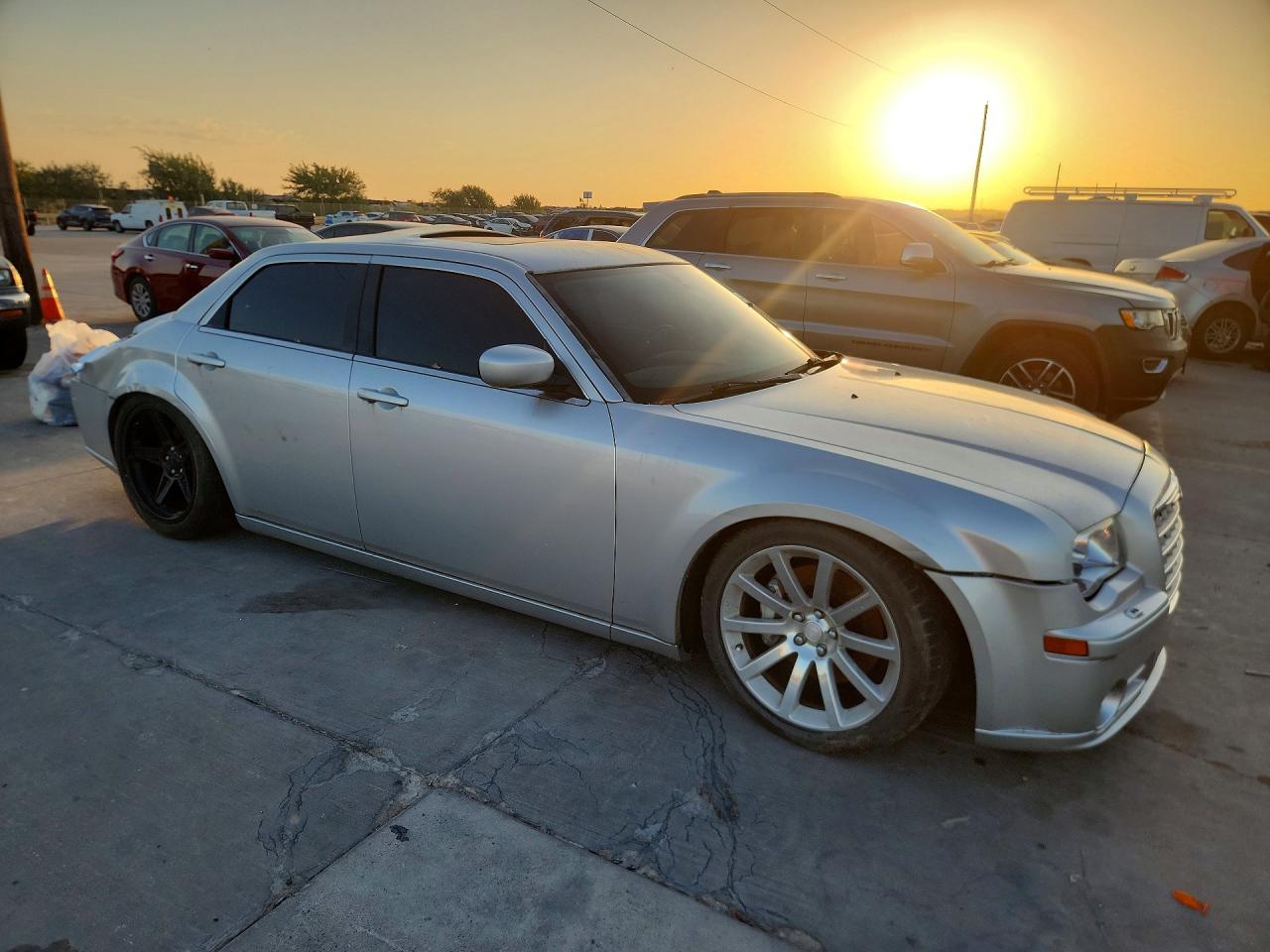 2006 Chrysler 300c Srt-8 Серебряный vin: 2C3LA73W36H129698