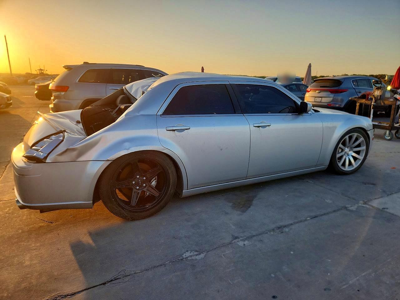 2006 Chrysler 300c Srt-8 Серебряный vin: 2C3LA73W36H129698
