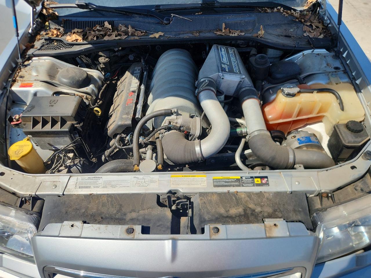 2006 Chrysler 300c Srt-8 Серебряный vin: 2C3LA73W36H129698