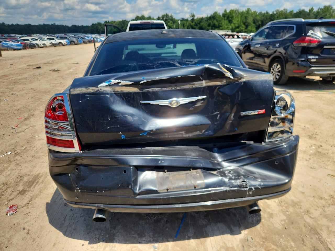2006 Chrysler 300c Srt-8 Black vin: 2C3LA73W46H454151