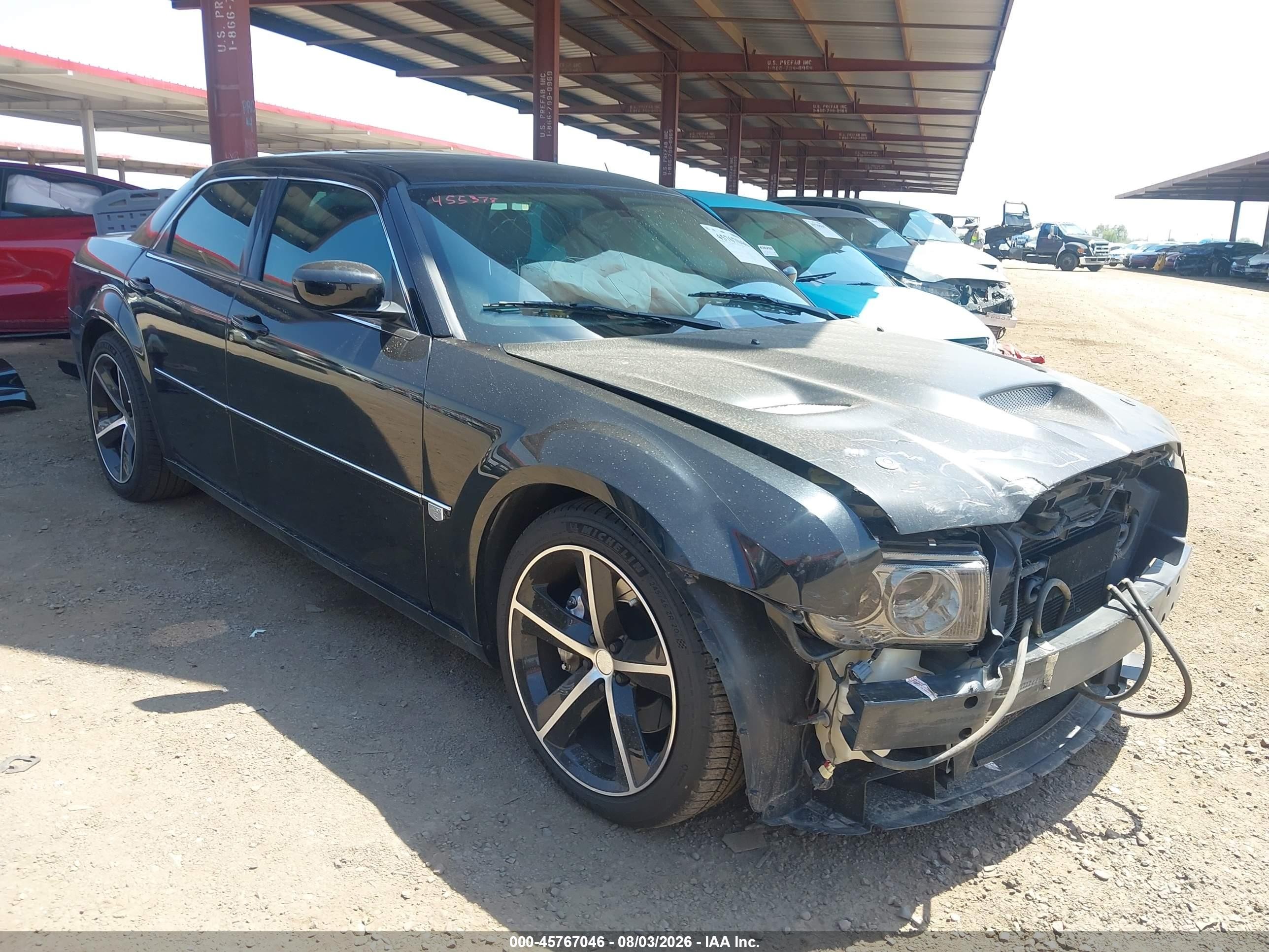 2006 Chrysler 300c Srt8 Black vin: 2C3LA73W46H455378