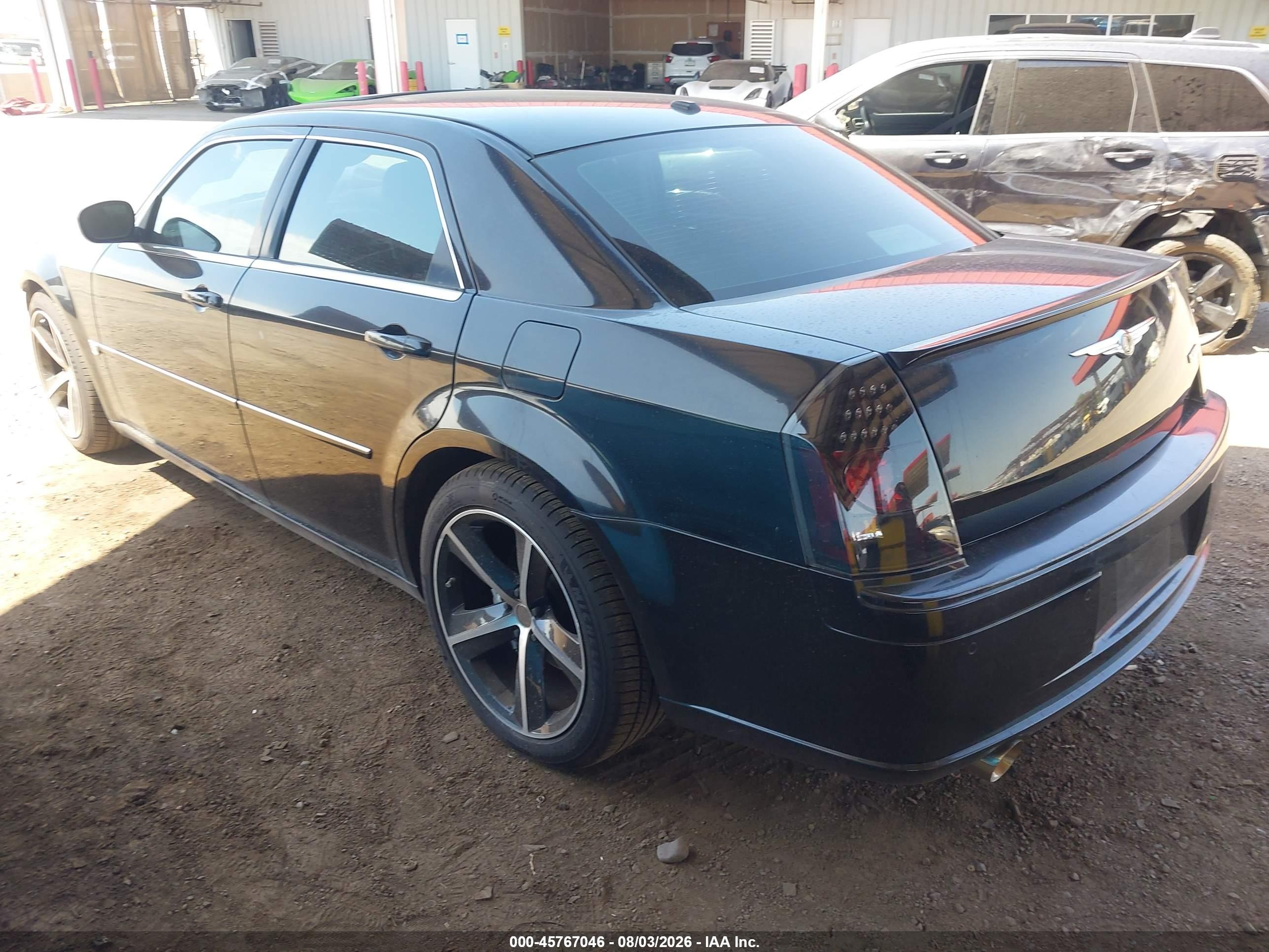 2006 Chrysler 300c Srt8 Black vin: 2C3LA73W46H455378